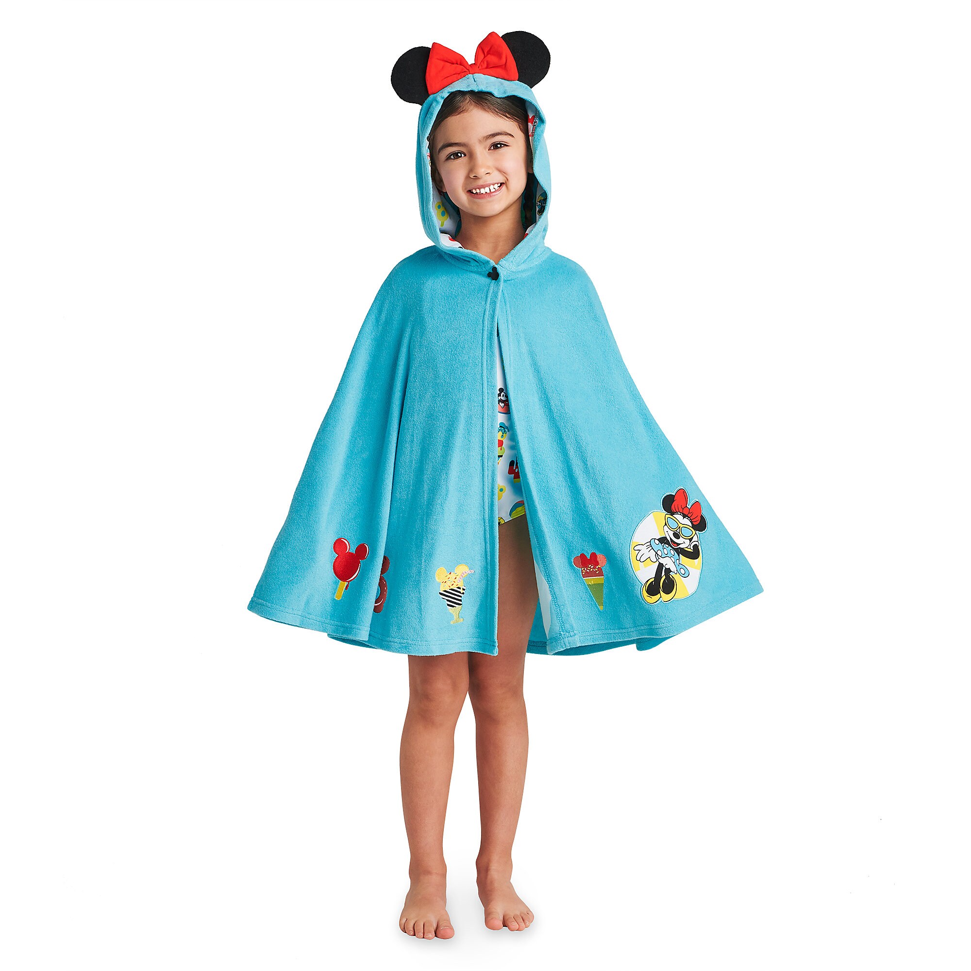 Minnie Mouse Summer Fun Swim Cover-Up for Girls - Personalized