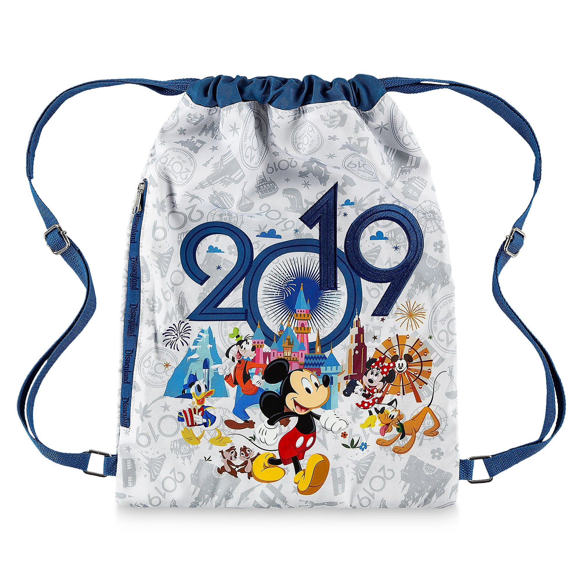 Mickey Mouse and Friends Cinch Sack - Disneyland 2019