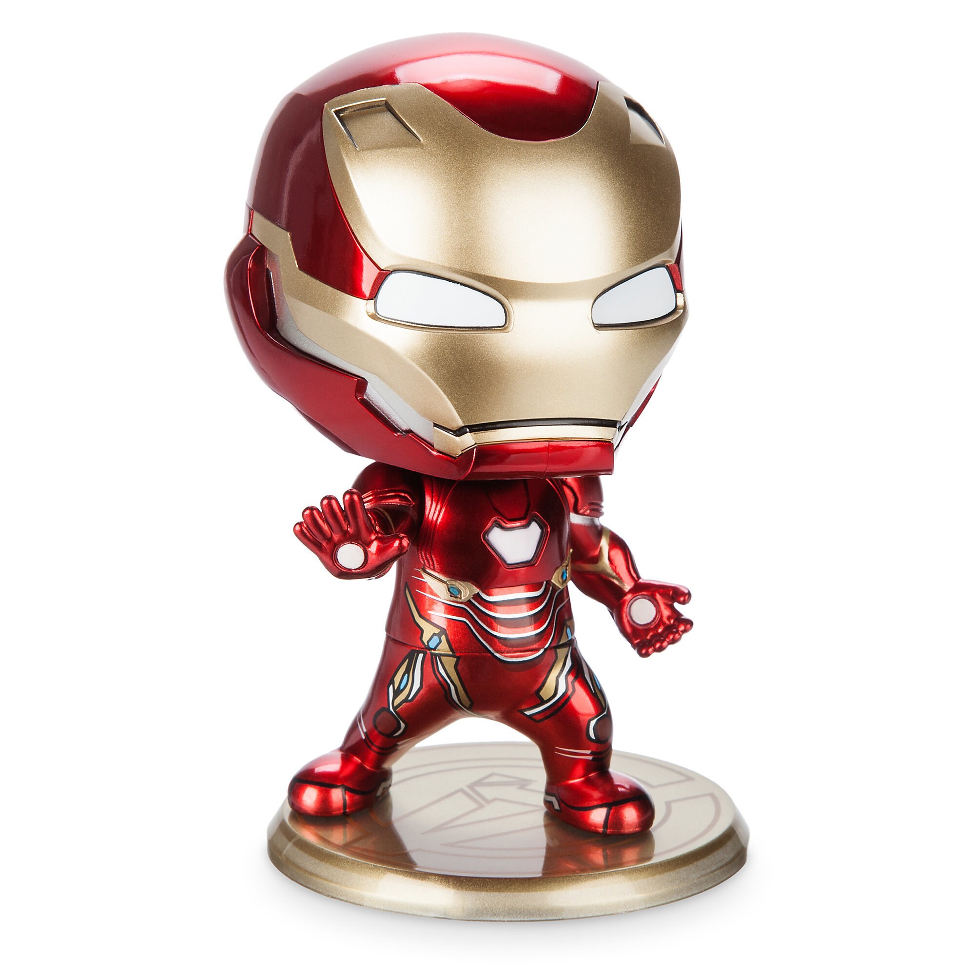 Product Image of Iron Man Cosbaby Bobble-Head Figure by Hot Toys - Marvel's Avengers: Infinity War # 1
