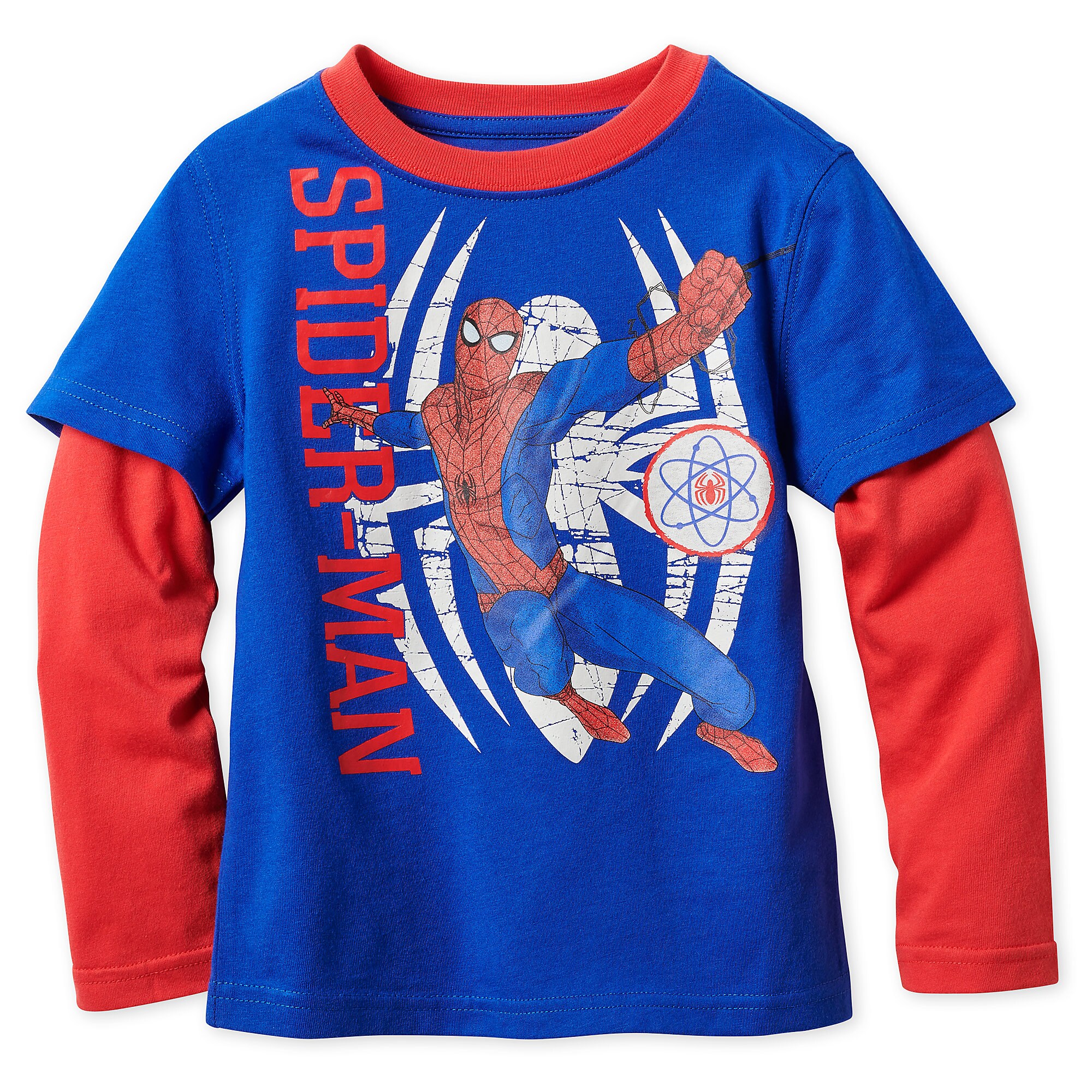 Spider-Man Long Sleeve Layered T-Shirt for Boys