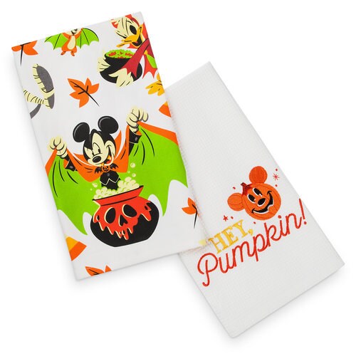 Mickey Mouse and Friends Halloween Kitchen Towel Set shopDisney