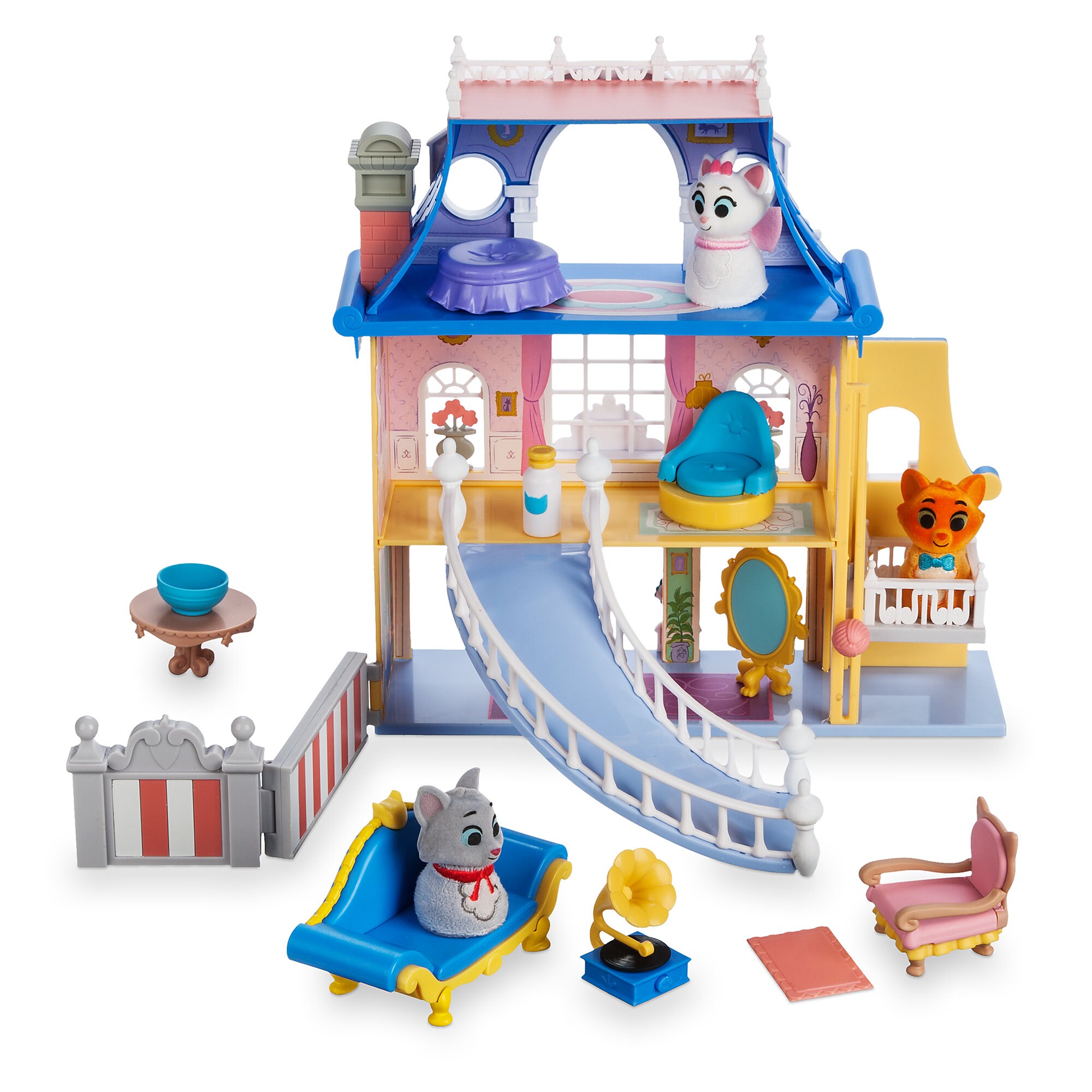 The Aristocats Mansion Deluxe Playset - Furrytale friends