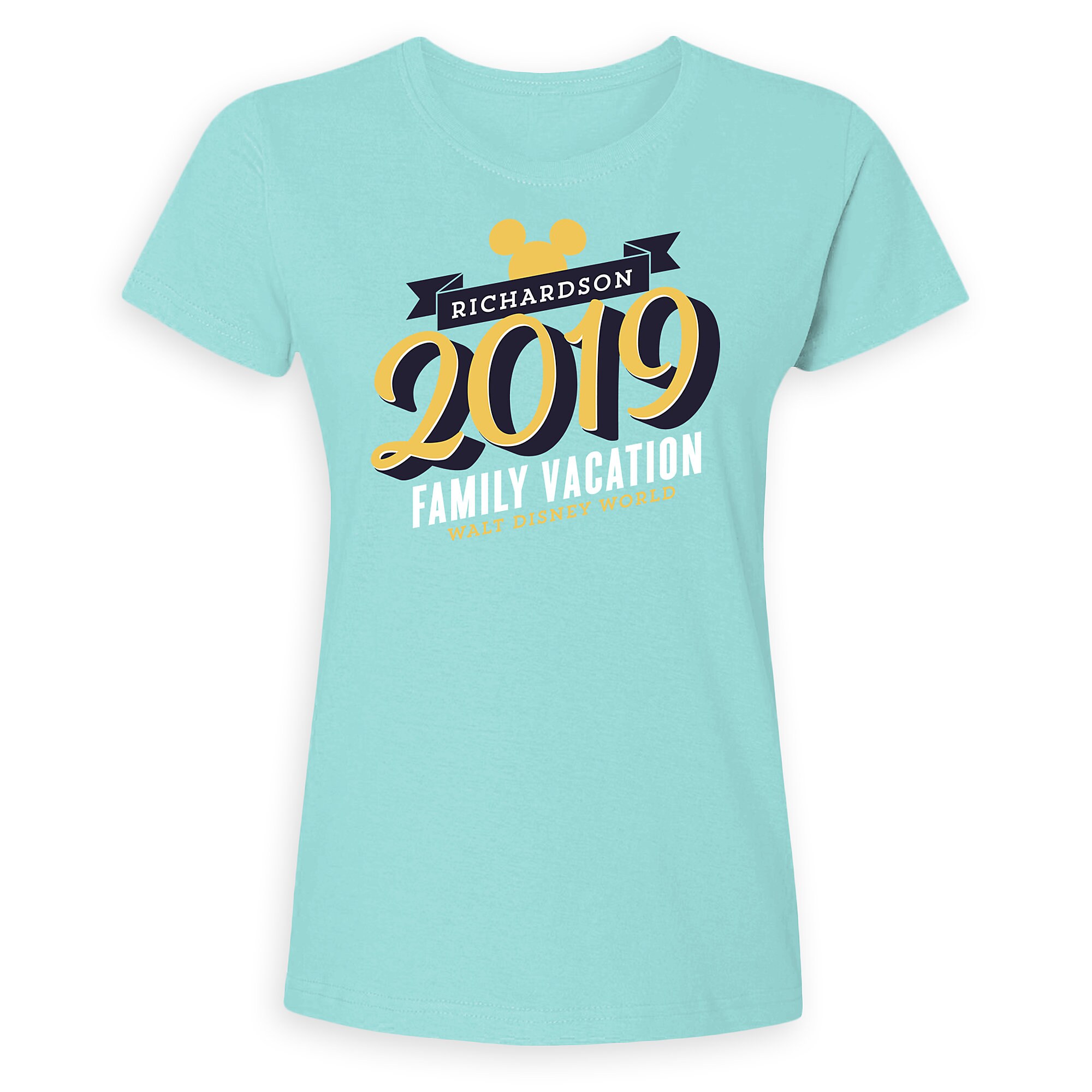 Women's Mickey Mouse Family Vacation T-Shirt - Walt Disney World - 2019 - Customized