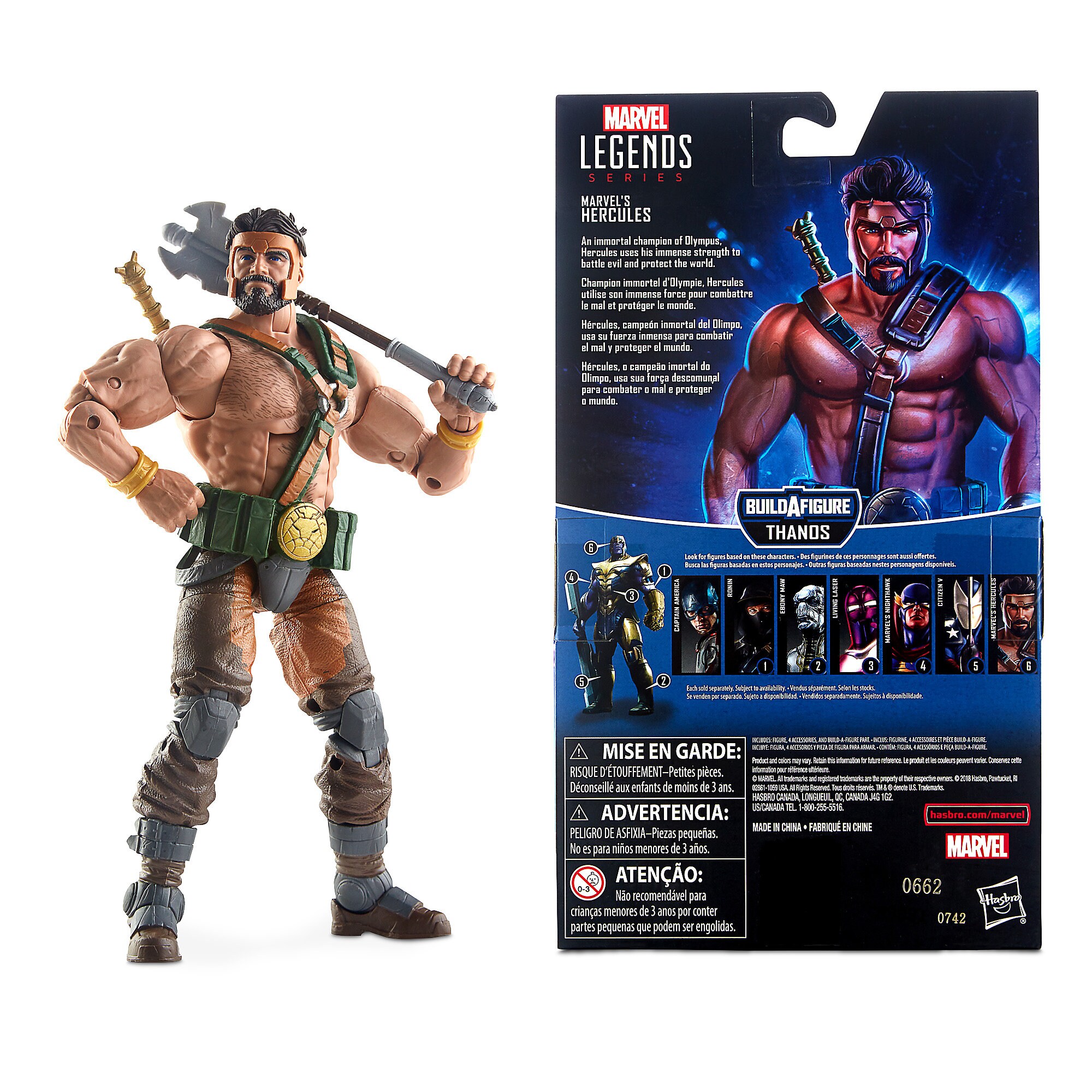 Marvel's Hercules Action Figure - Legends Series