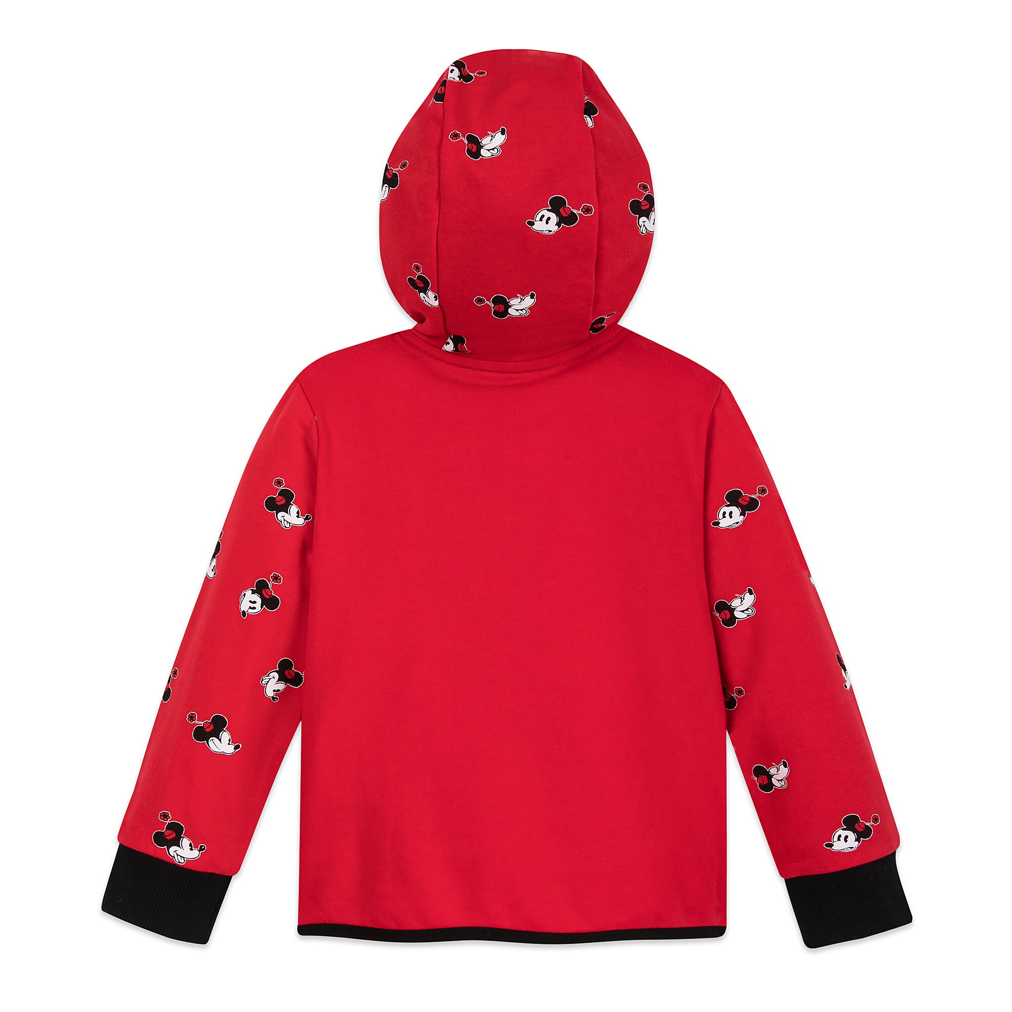 Minnie Mouse Zip-Up Hoodie for Kids - Personalized