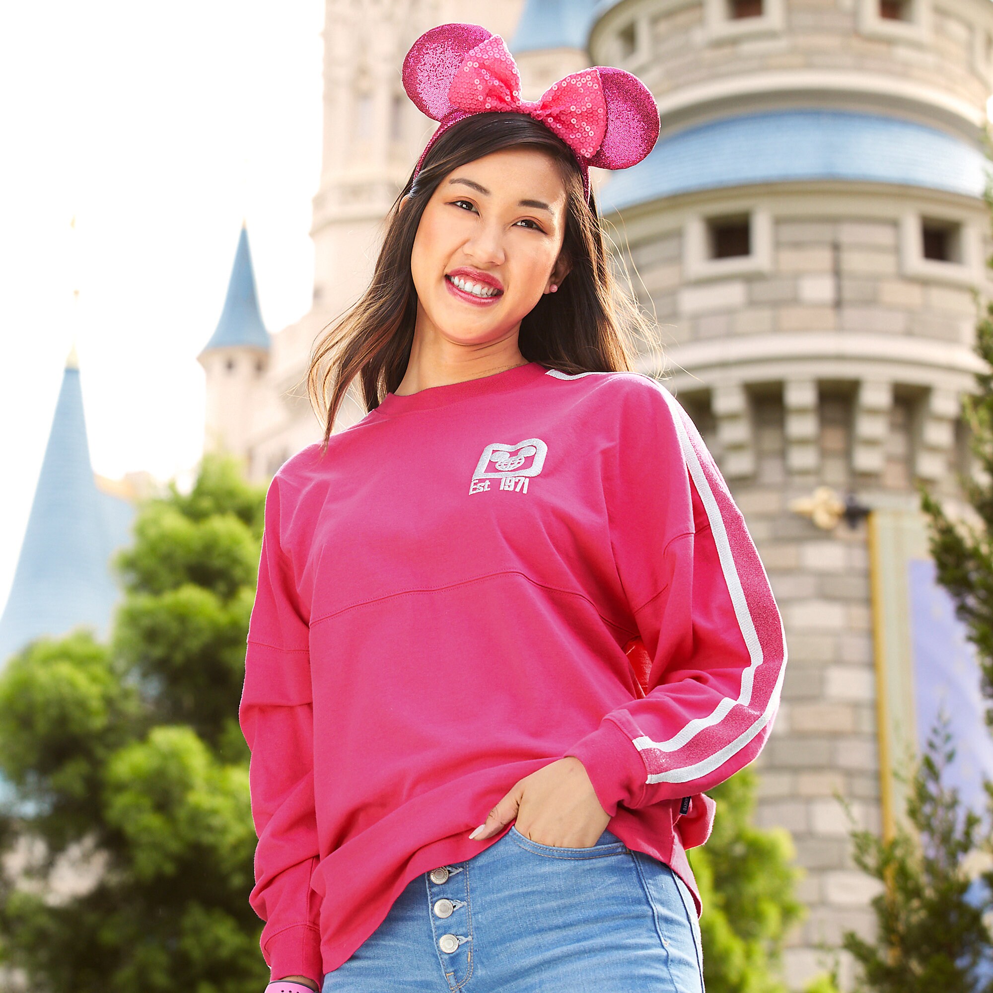 Walt Disney World Spirit Jersey for Adults - Imagination Pink