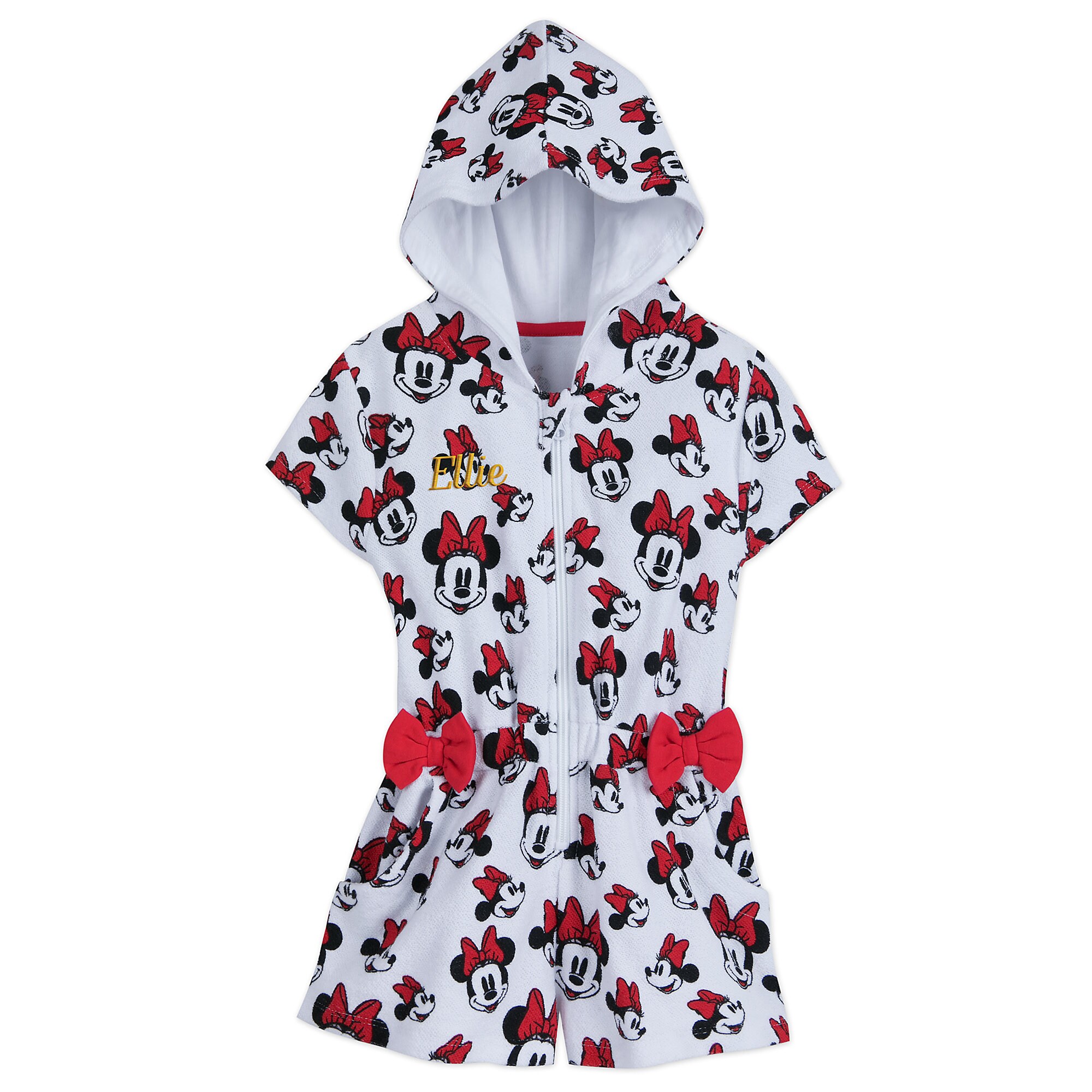 Minnie Mouse Swim Cover-Up for Girls - Personalizable
