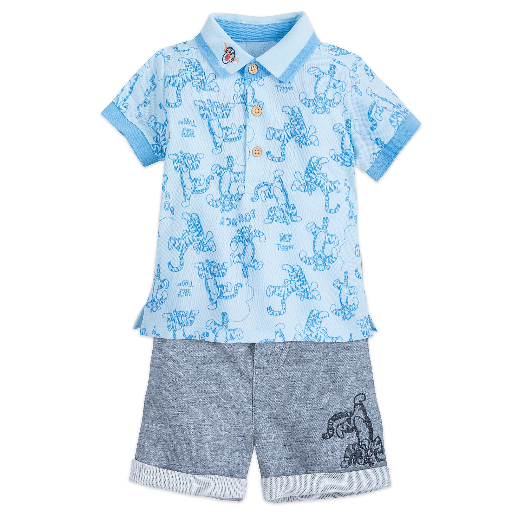 Tigger Shirt and Shorts Set for Baby