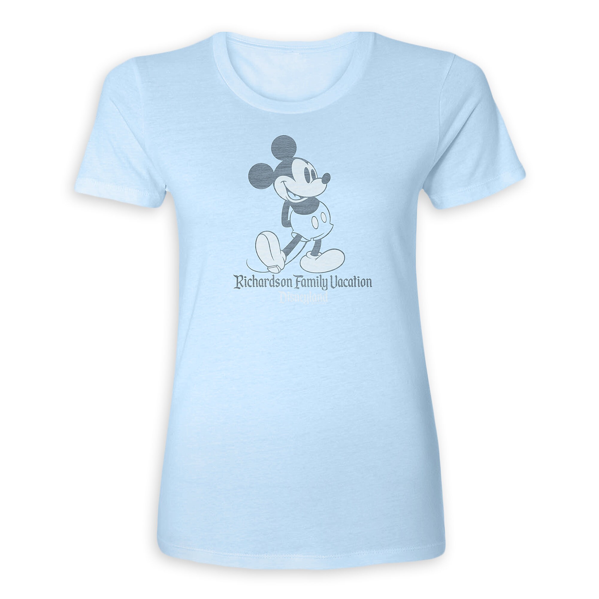 Women's Mickey Mouse Family Vacation T-Shirt - Disneyland - Customized