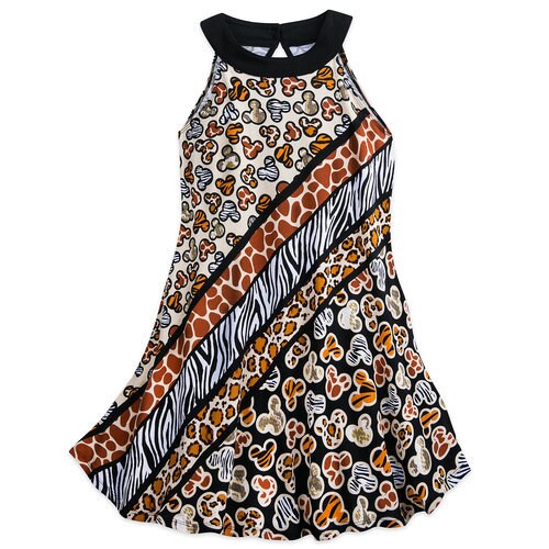 Mickey Mouse Animal Print Dress for Girls - s Animal Kingdom [베이비샤워]