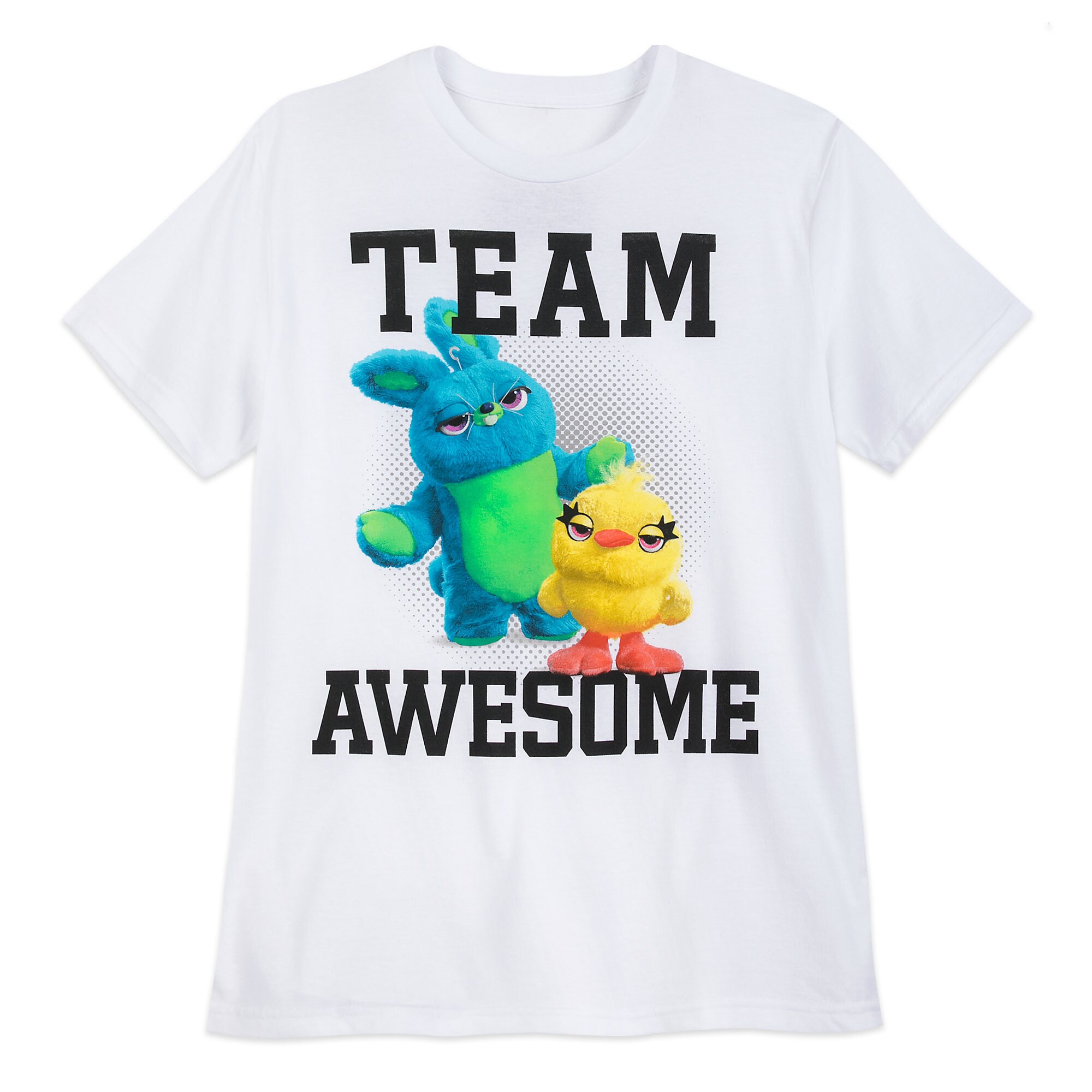 Ducky and Bunny ''Team Awesome'' T-Shirt for Adults - Toy Story 4