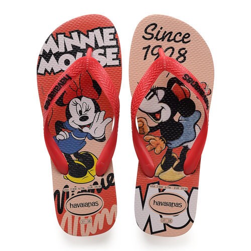 Minnie Mouse Flip Flops for Women by Havaianas | shopDisney
