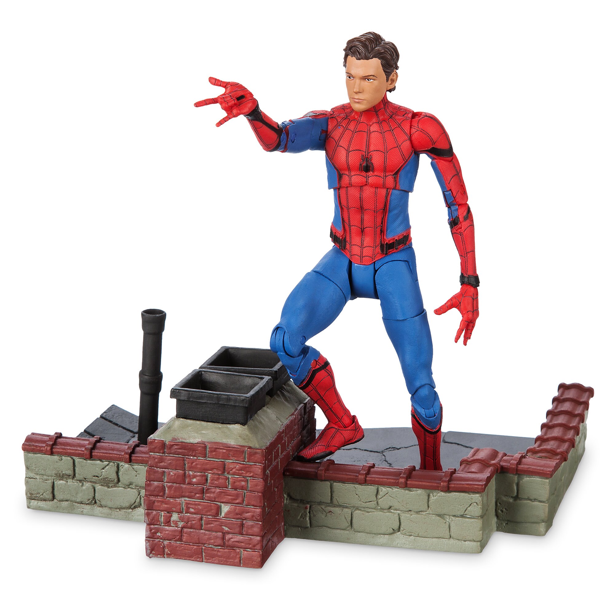 Spider-Man Action Figure - Marvel Select - Spider-Man: Homecoming - 7''