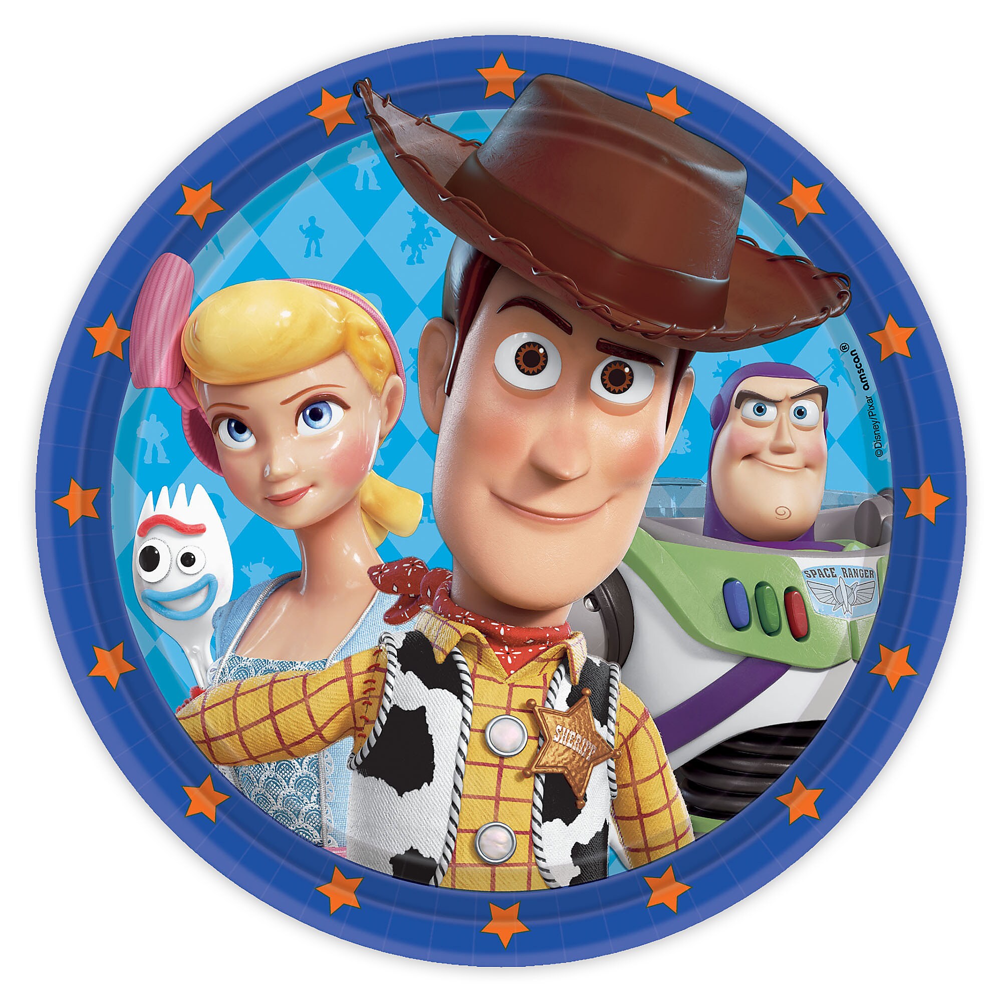 Toy Story 4 Lunch Plates
