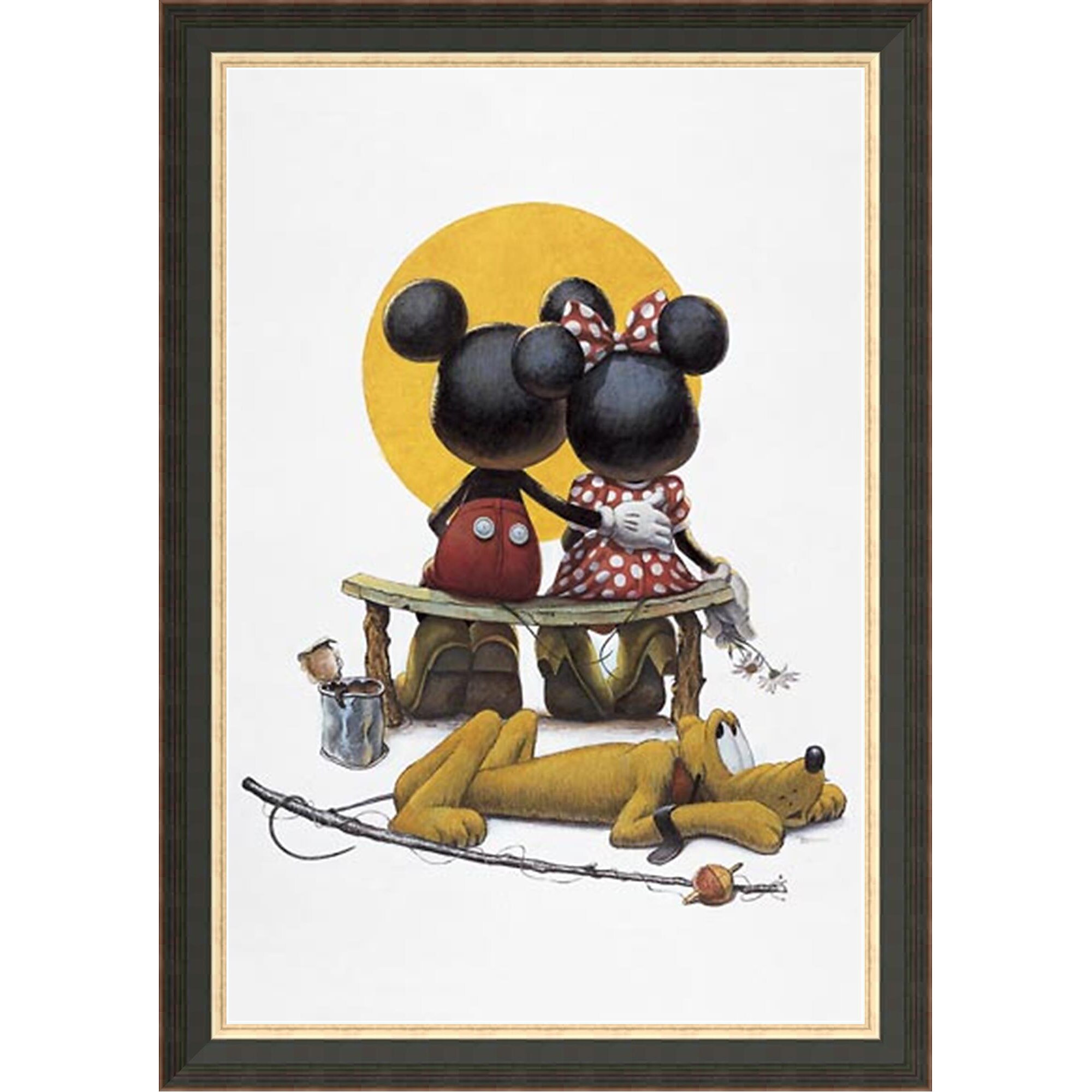 Mickey and Minnie Mouse ''Puppy Love'' by Charles Boyer