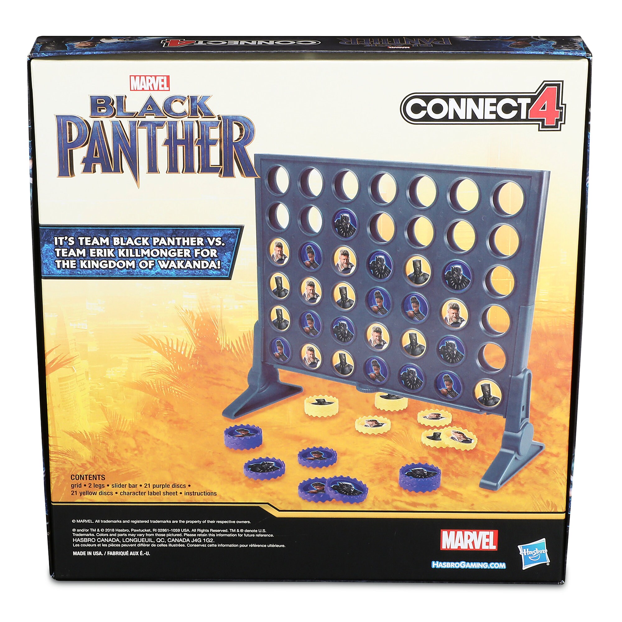 Black Panther Connect 4 Game