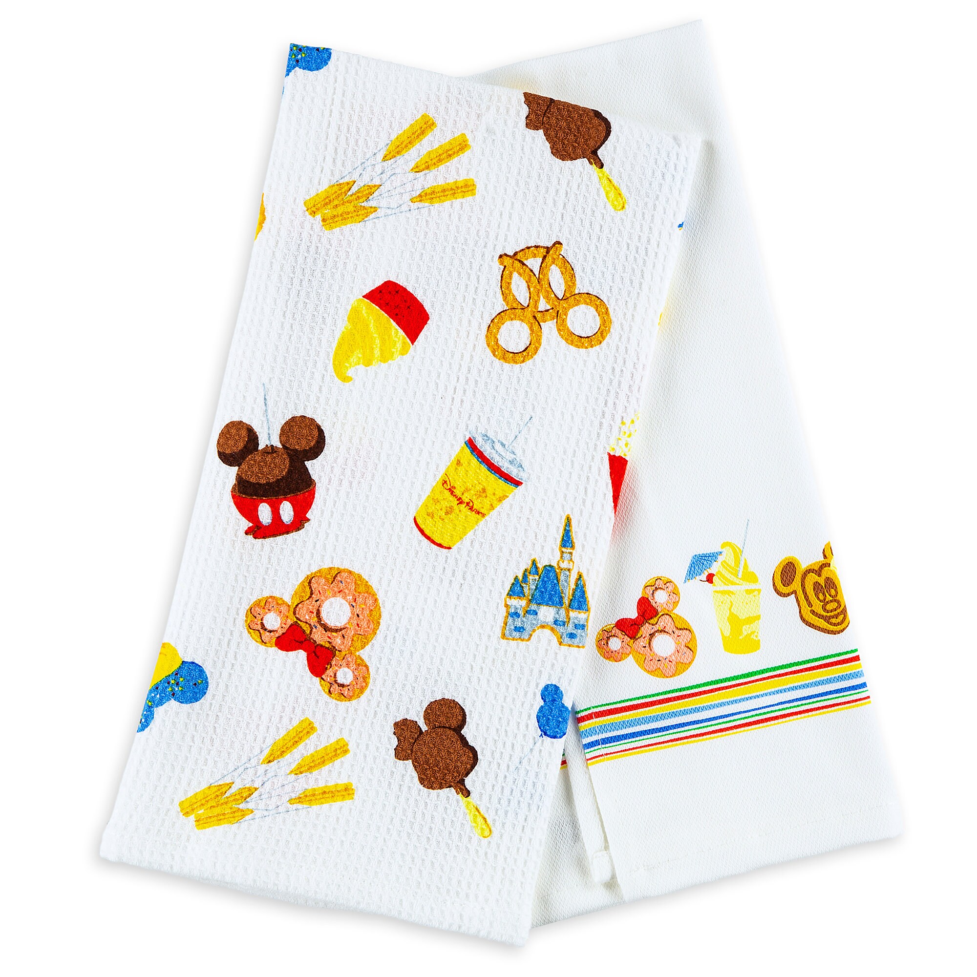 Disney Parks Food Icons Kitchen Towel Set