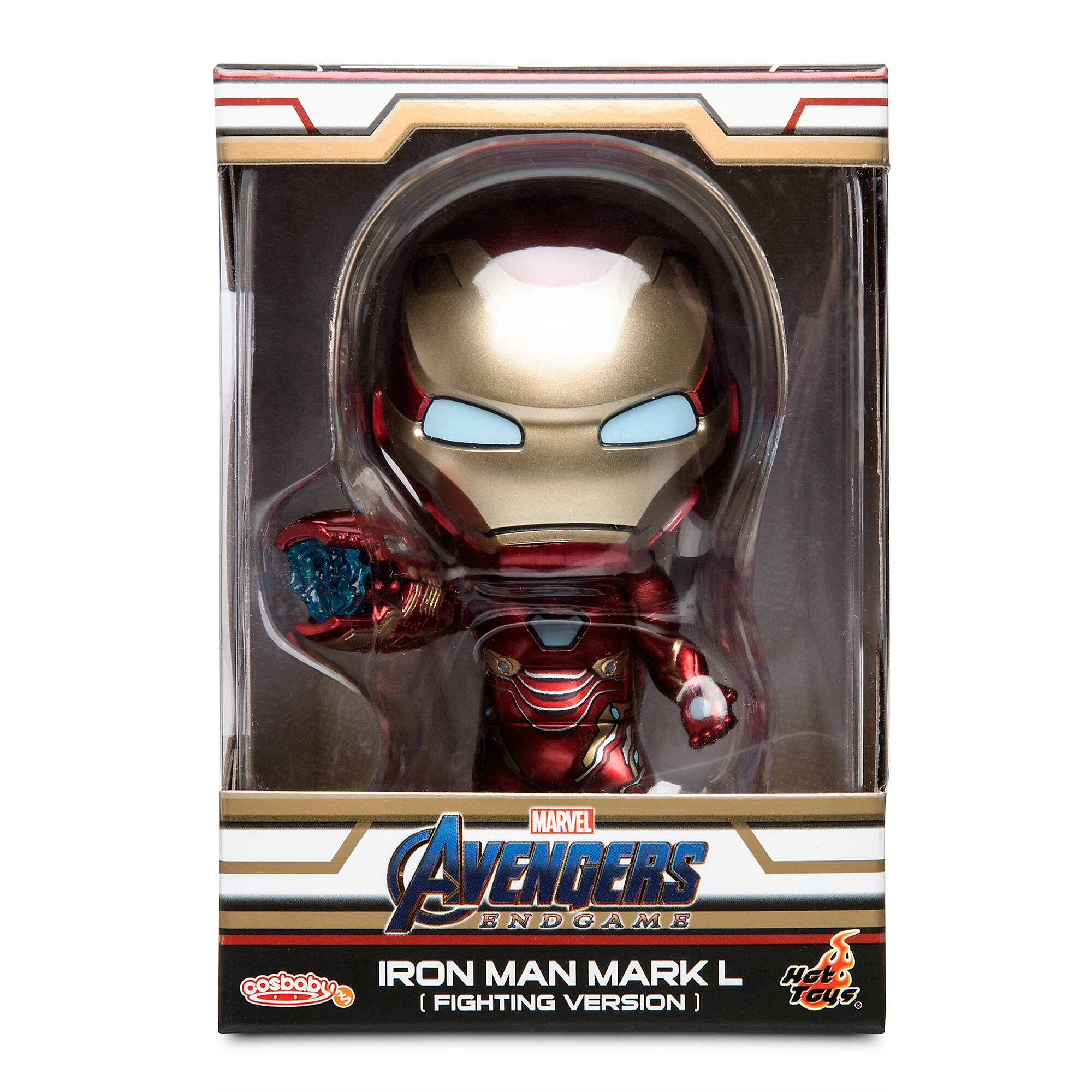 Iron Man Mark L Cosbaby Bobble-Head Figure by Hot Toys - Marvel's Avengers: Endgame