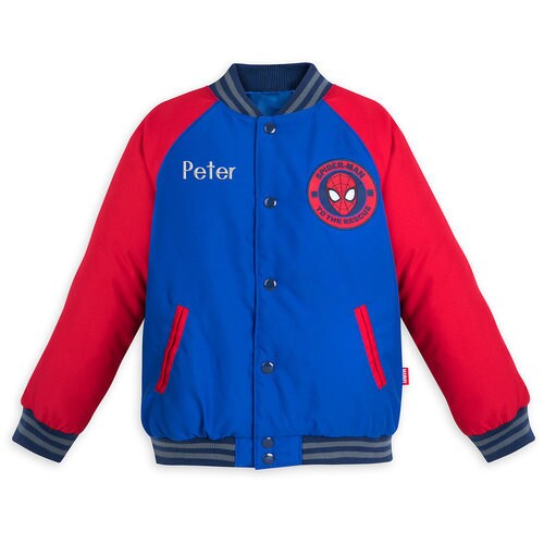 Spider-Man Varsity Jacket for Boys ? Personalizable