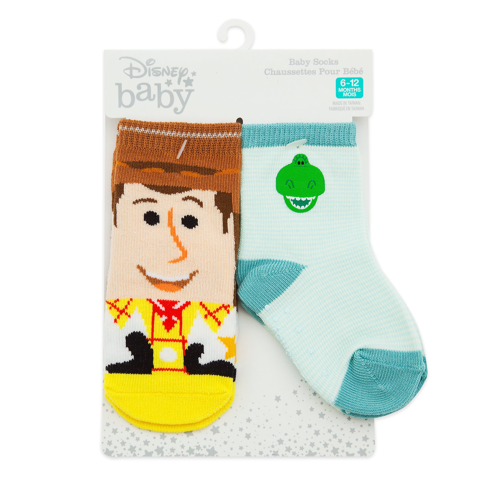 Woody and Rex Socks Set for Baby - Toy Story
