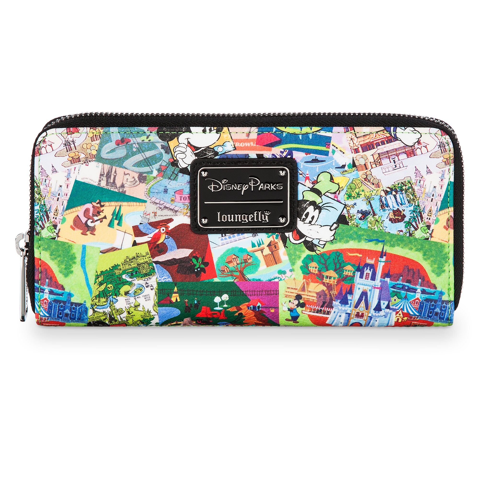 Disney Parks Collage Wallet by Loungefly