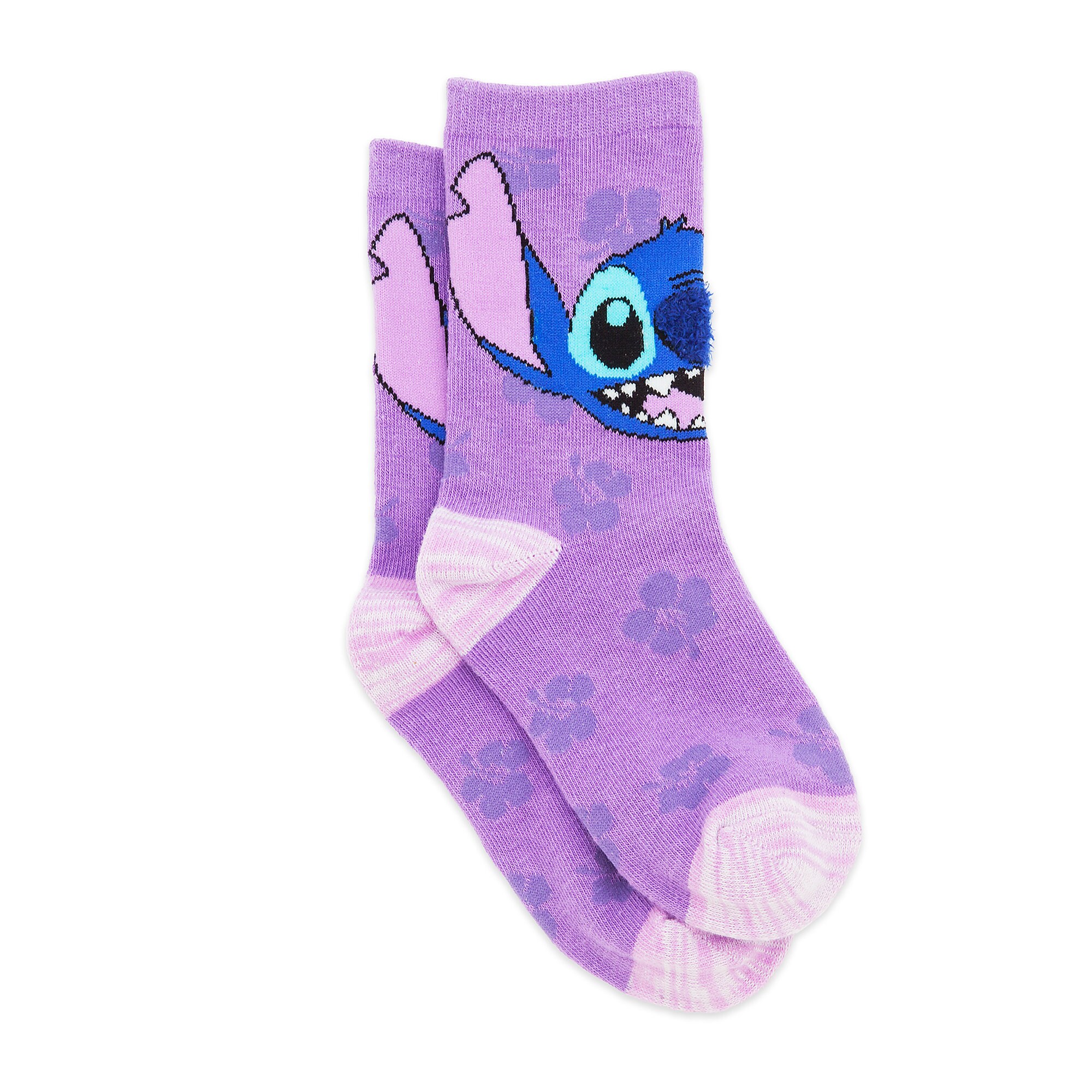 Stitch Crew Socks for Girls