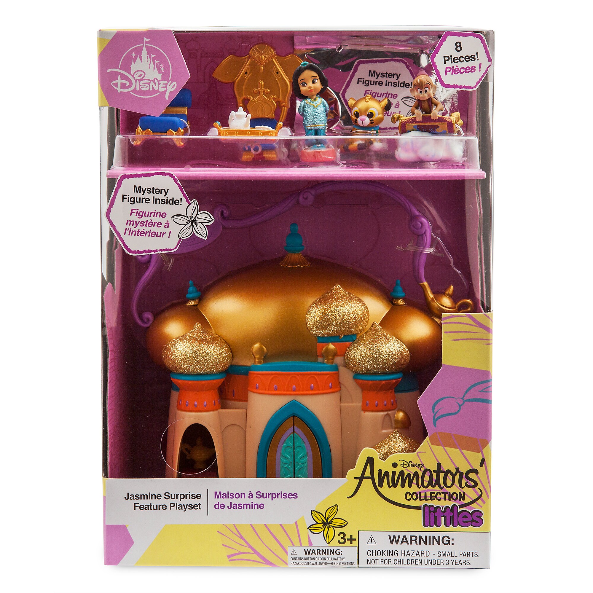Disney Animators' Collection Littles Jasmine Surprise Feature Play Set