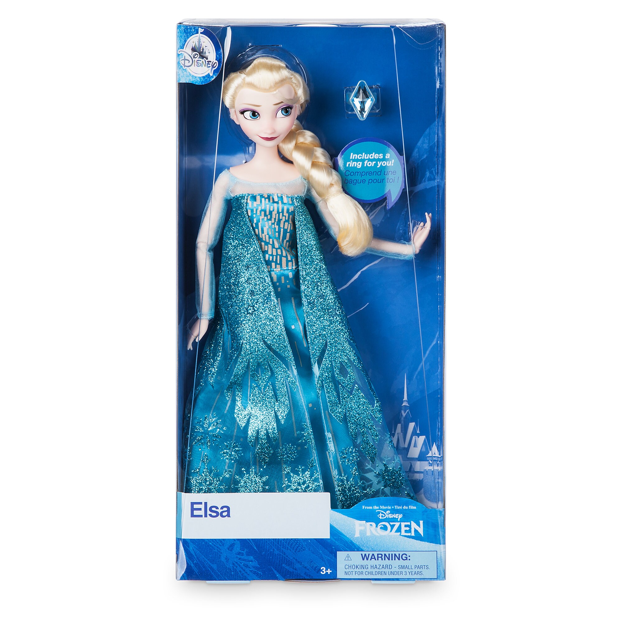 Elsa Classic Doll with Ring - Frozen - 11 1/2''
