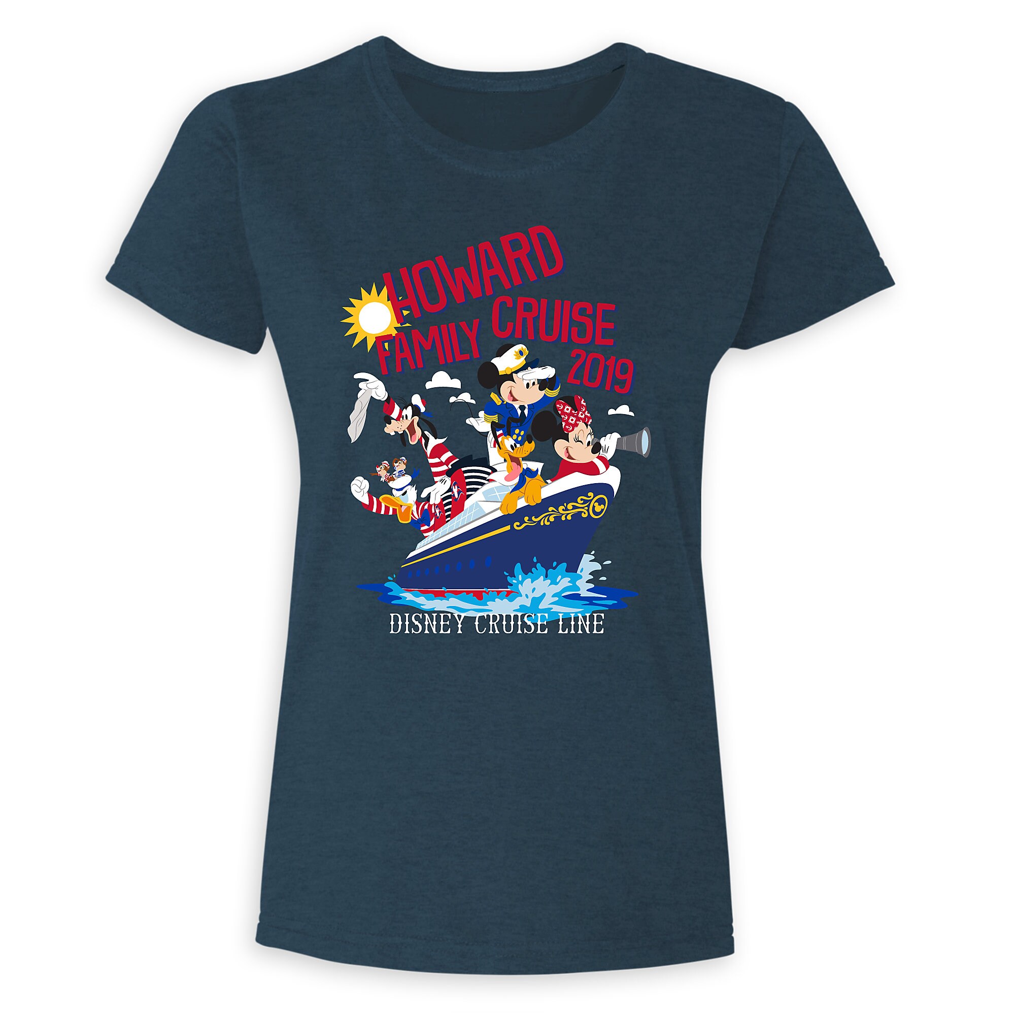 Women's Disney Cruise Line Family Cruise 2019 T-Shirt - Customized