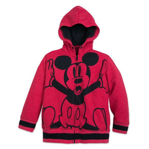 Mickey Mouse Zip-Up Hooded Fleece for Boys | shopDisney