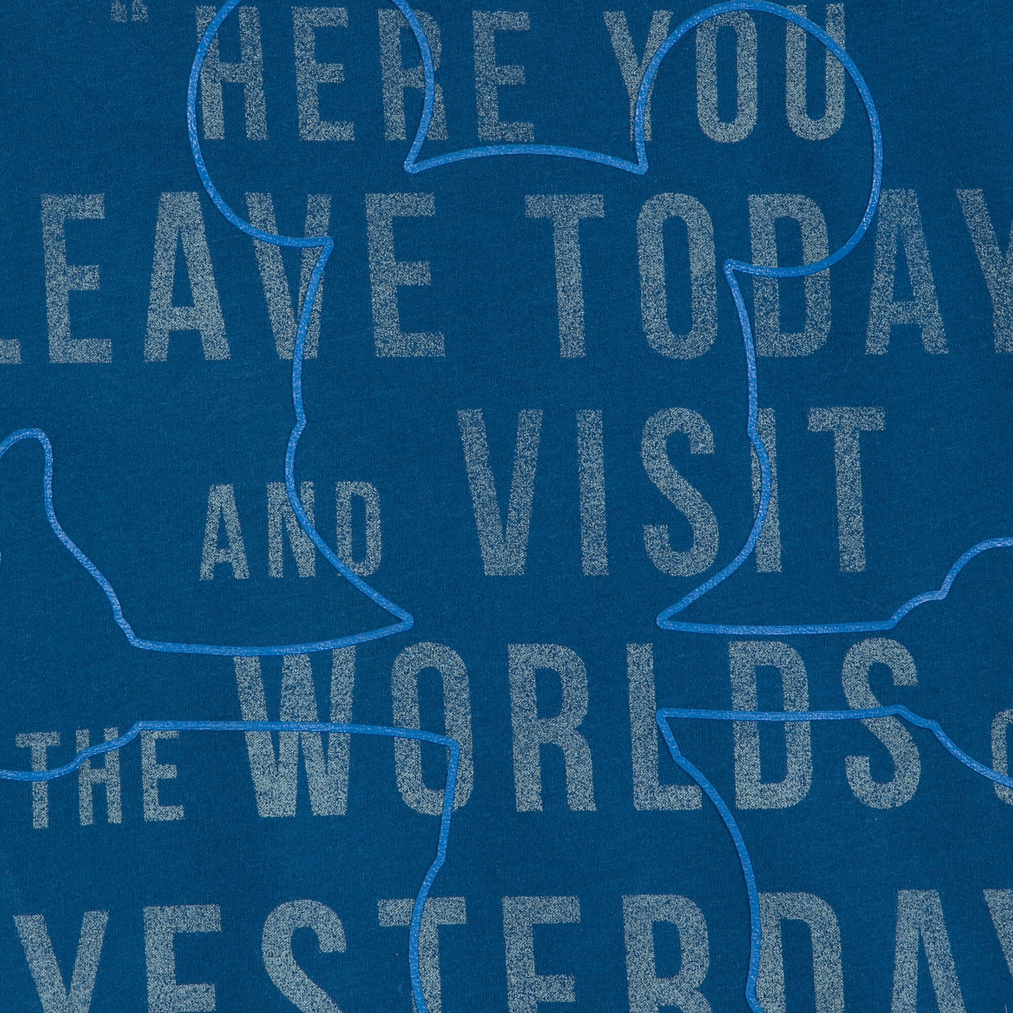 Walt Disney ''Here You Leave Today...'' T-Shirt for Adults