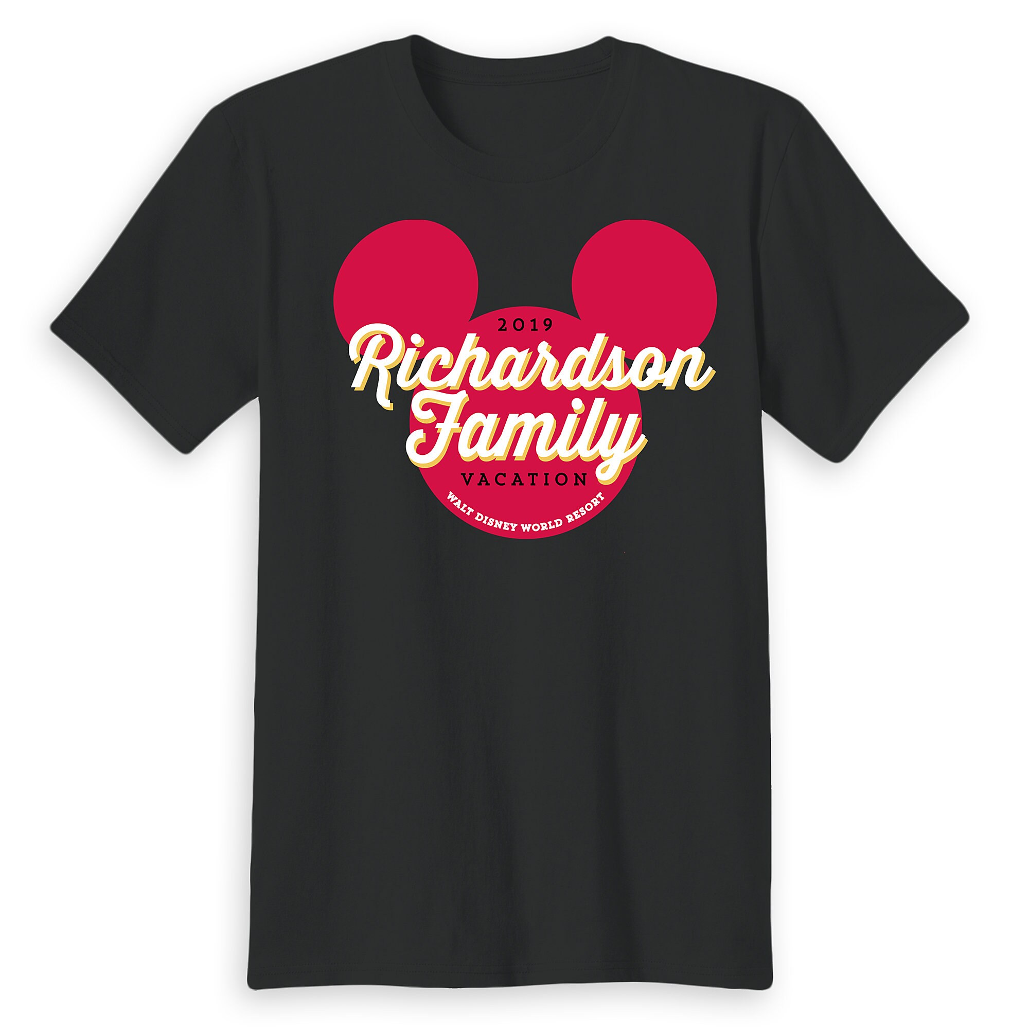 Adults' Mickey Mouse Icon Walt Disney World 2019 Vacation T-Shirt - Customized