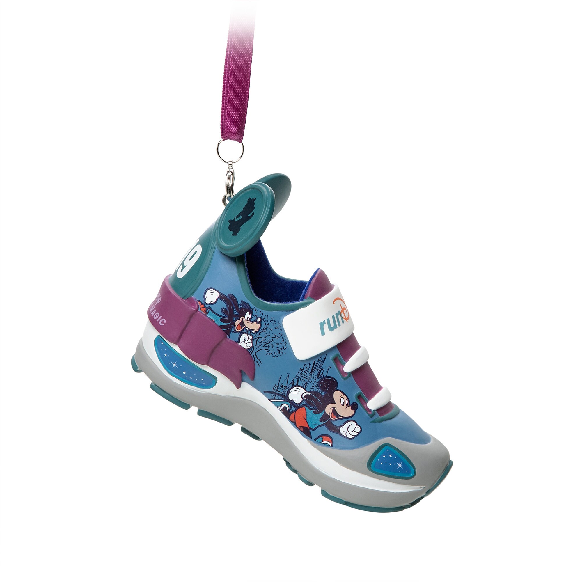 Mickey Mouse and Friends runDisney 2019 Sneaker Ornament