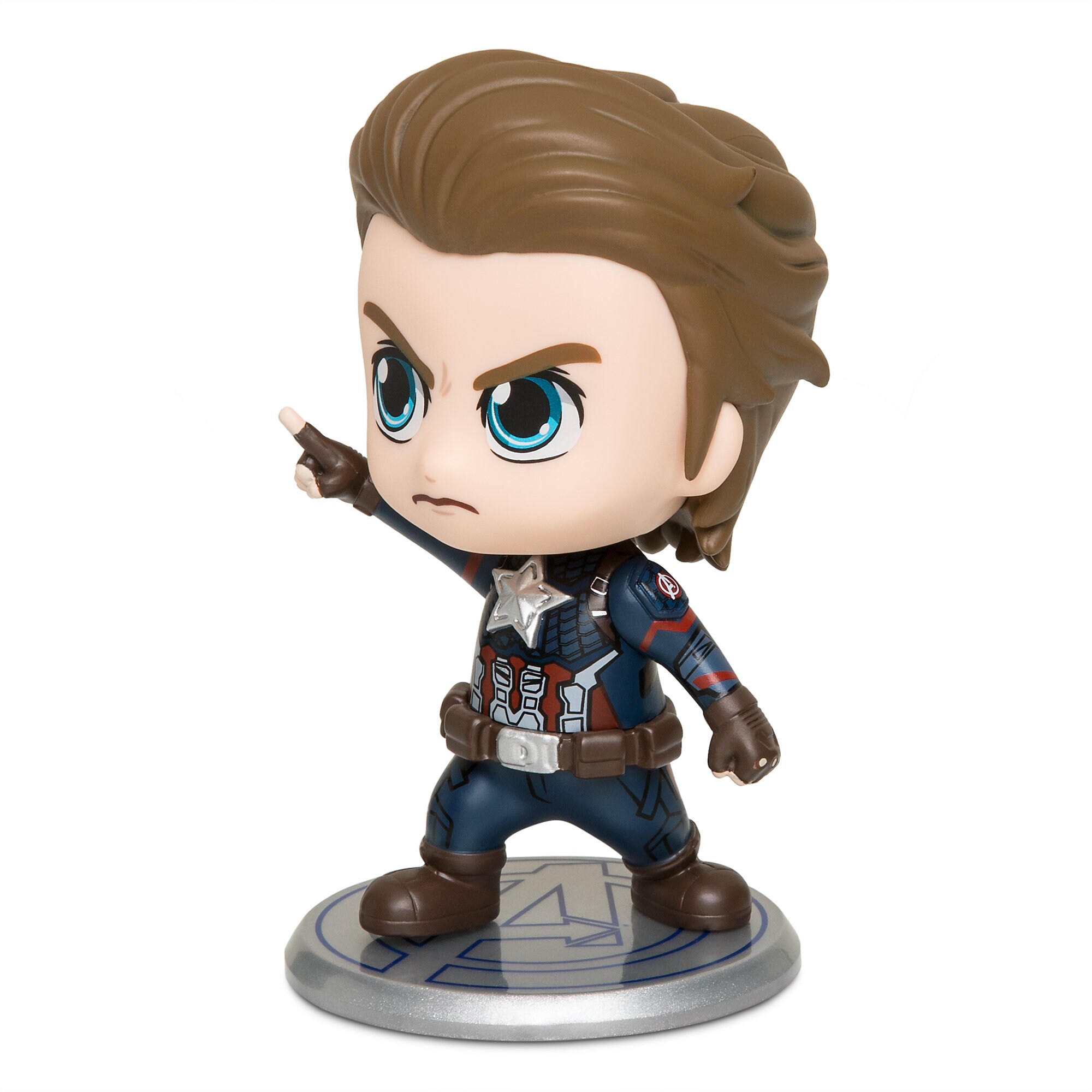 Captain America Cosbaby Bobble-Head Figure by Hot Toys - Marvel's Avengers: Endgame