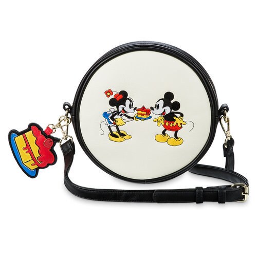 Mickey and Minnie Mouse Crossbody Bag by Loungefly | shopDisney
