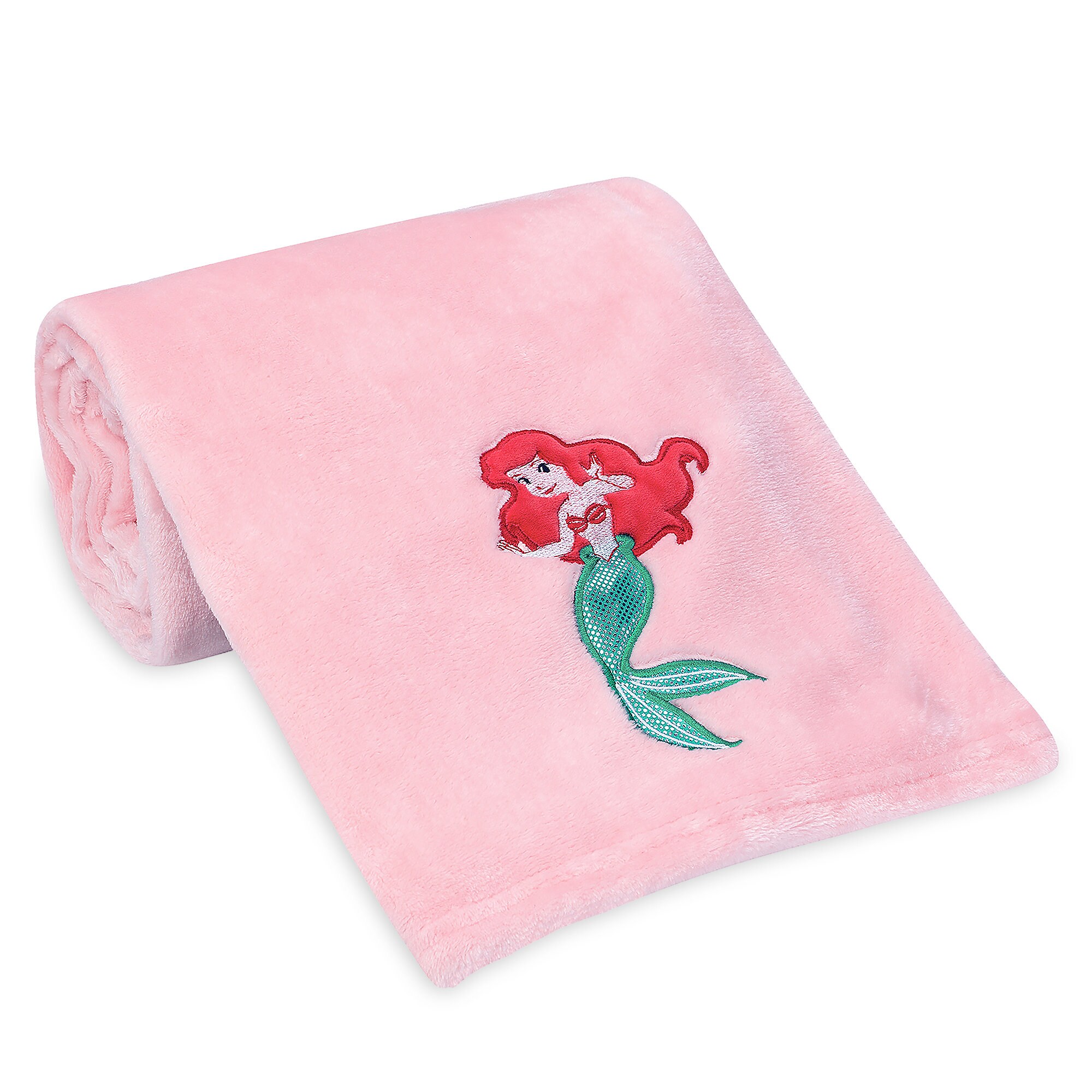 Ariel's Grotto Baby Blanket by Lambs & Ivy - The Little Mermaid