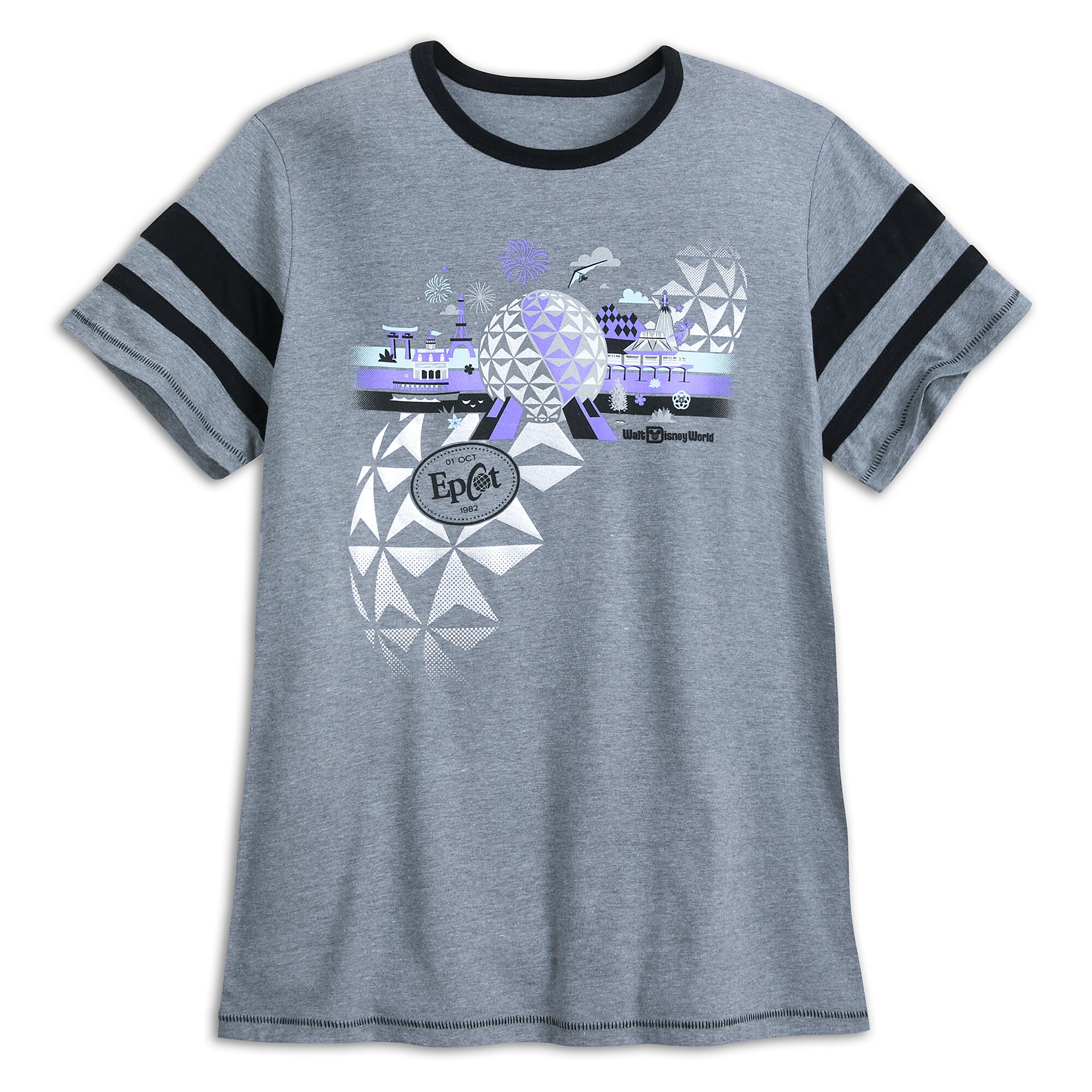 Epcot Athletic Jersey T-Shirt for Adults - Walt Disney World