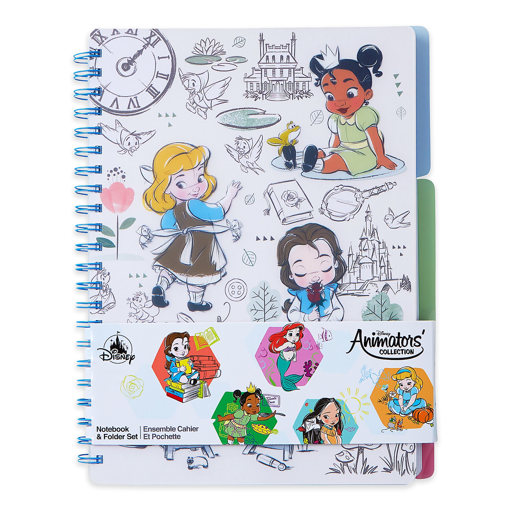 Disney Animators' Collection Notebook and Folder Set
