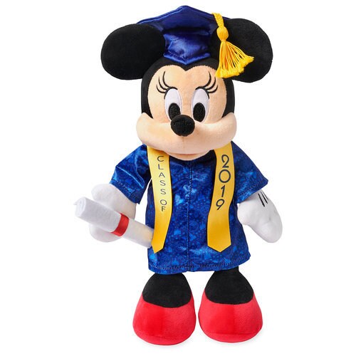 Minnie Mouse Graduation Plush 2019 Small 11'' shopDisney