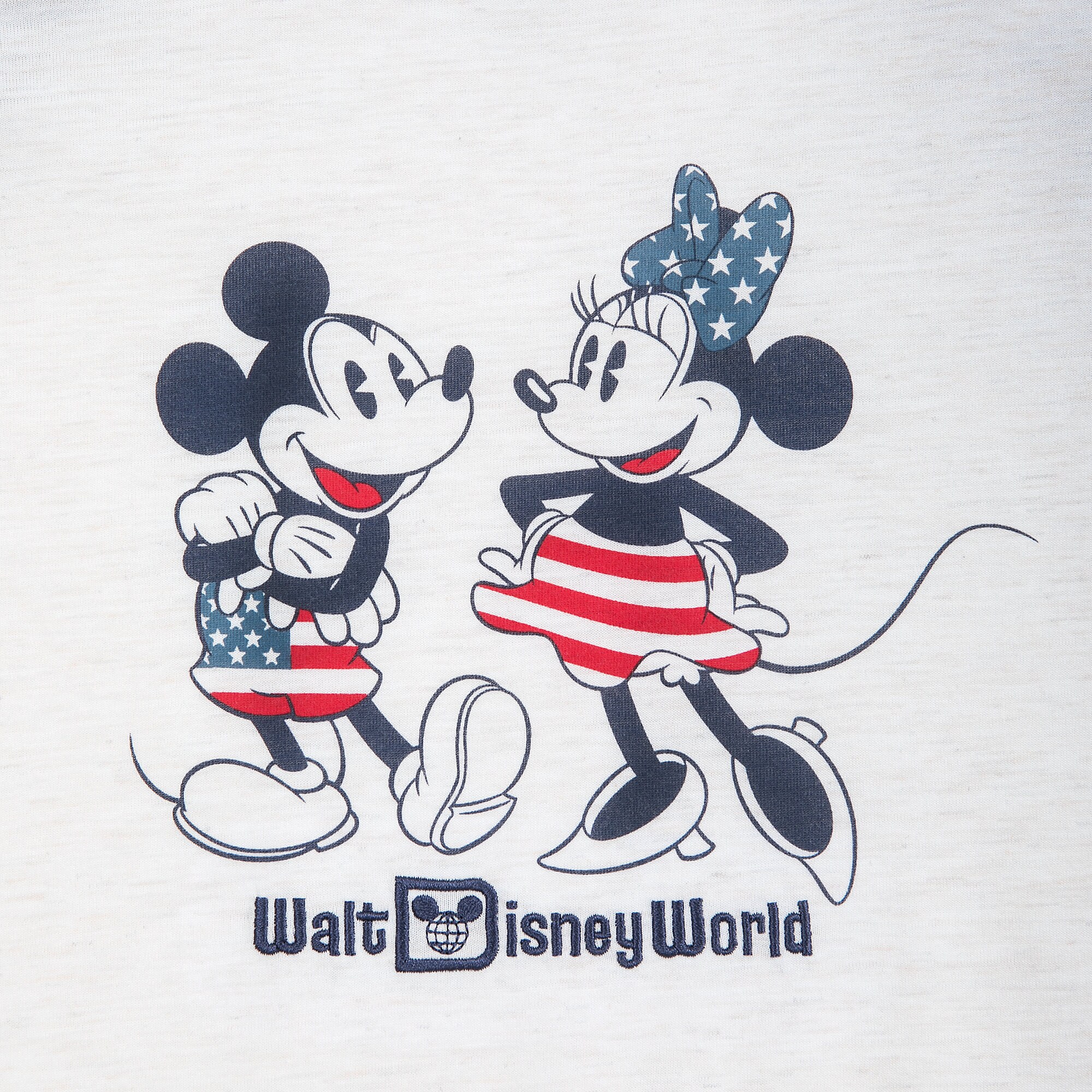 Mickey and Minnie Mouse Americana T-Shirt for Women - Walt Disney World