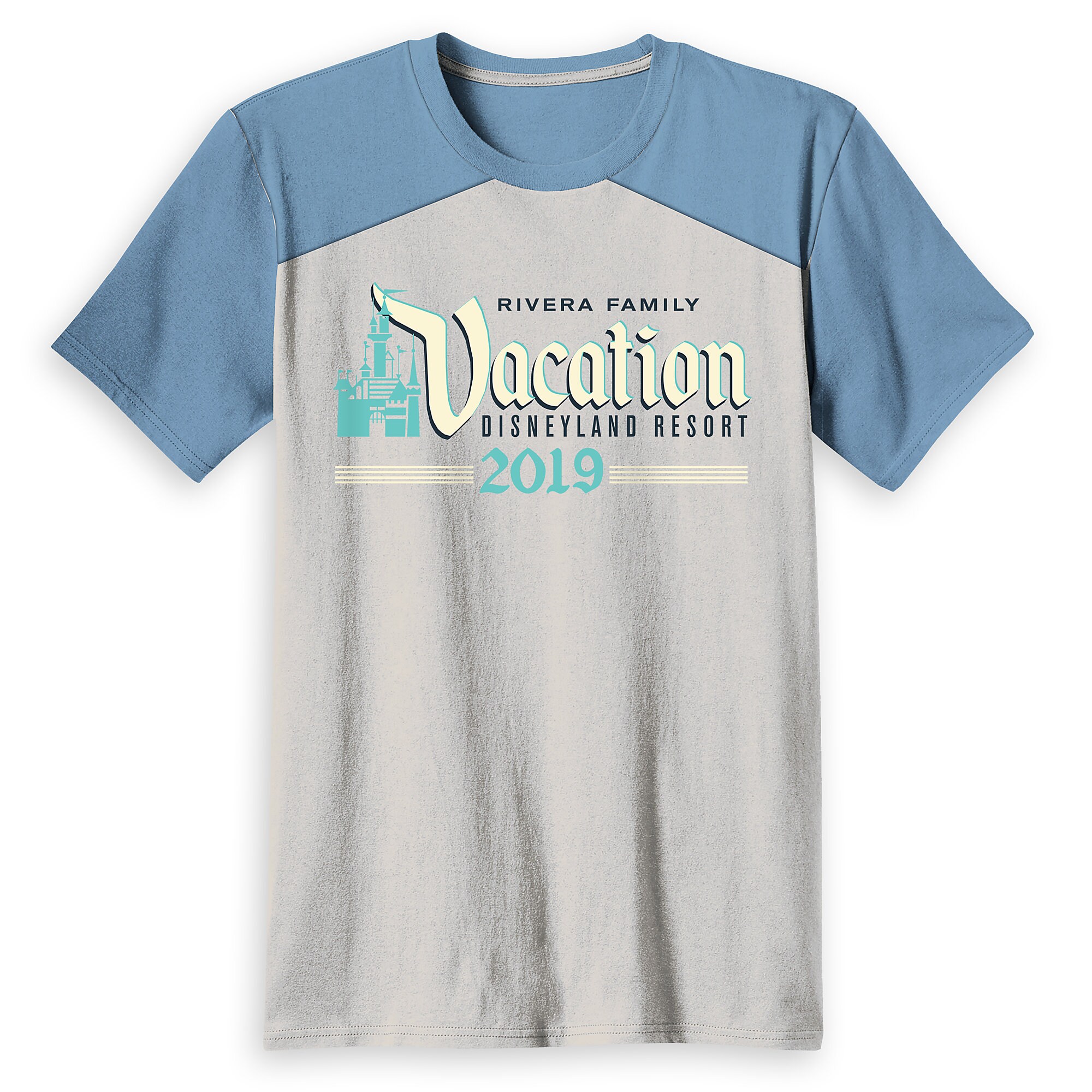 Men's Disneyland Family Vacation Athletic T-Shirt - Customized