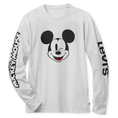 Mickey Mouse Long Sleeve T-Shirt for Men by Levi's