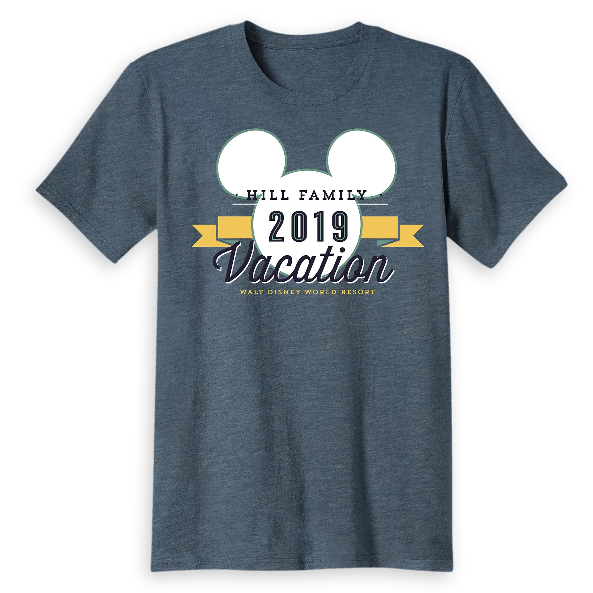 Adults' Mickey Mouse Family Vacation T-Shirt - Walt Disney World Resort - 2019 - Customized