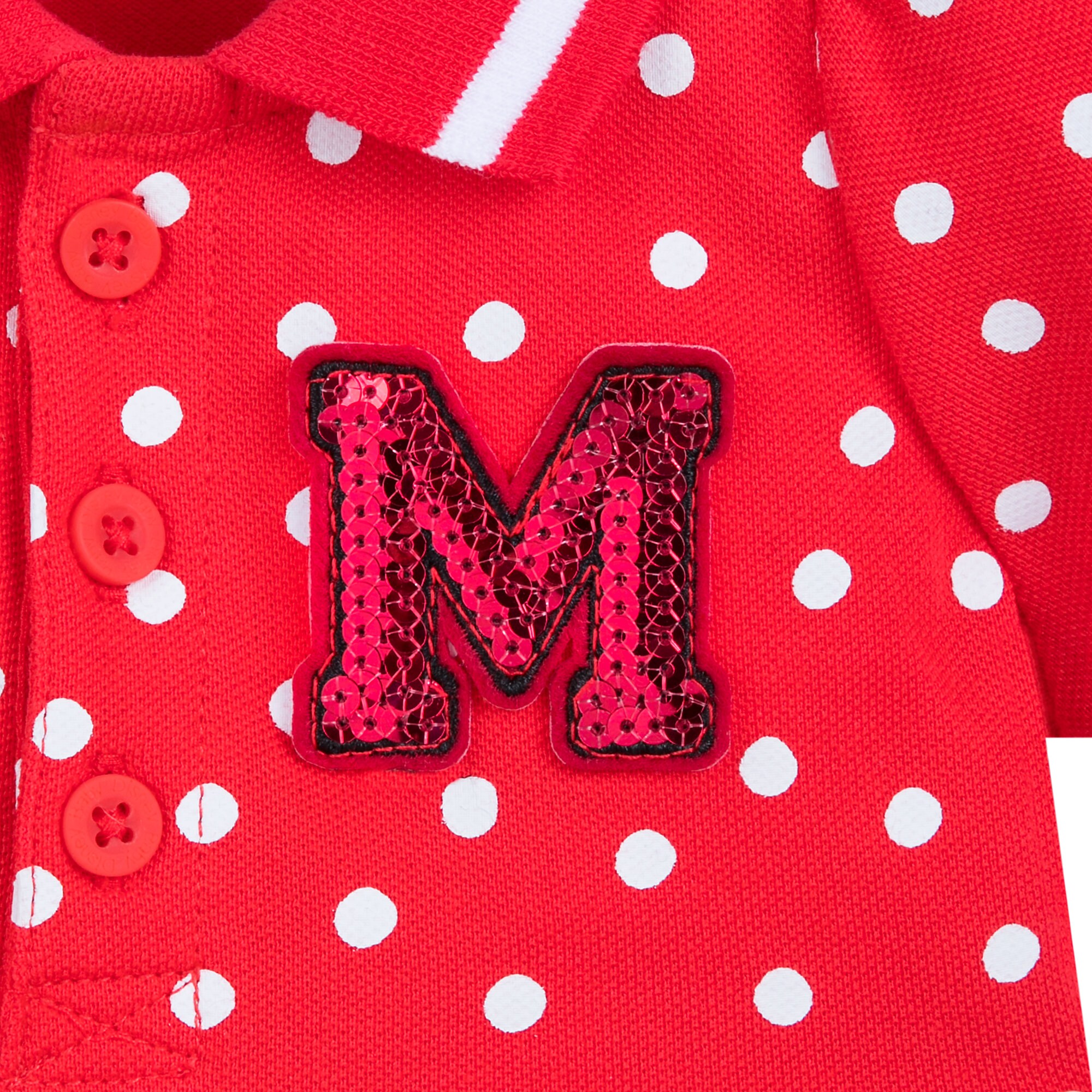 Minnie Mouse Red Polka Dot Dress for Baby