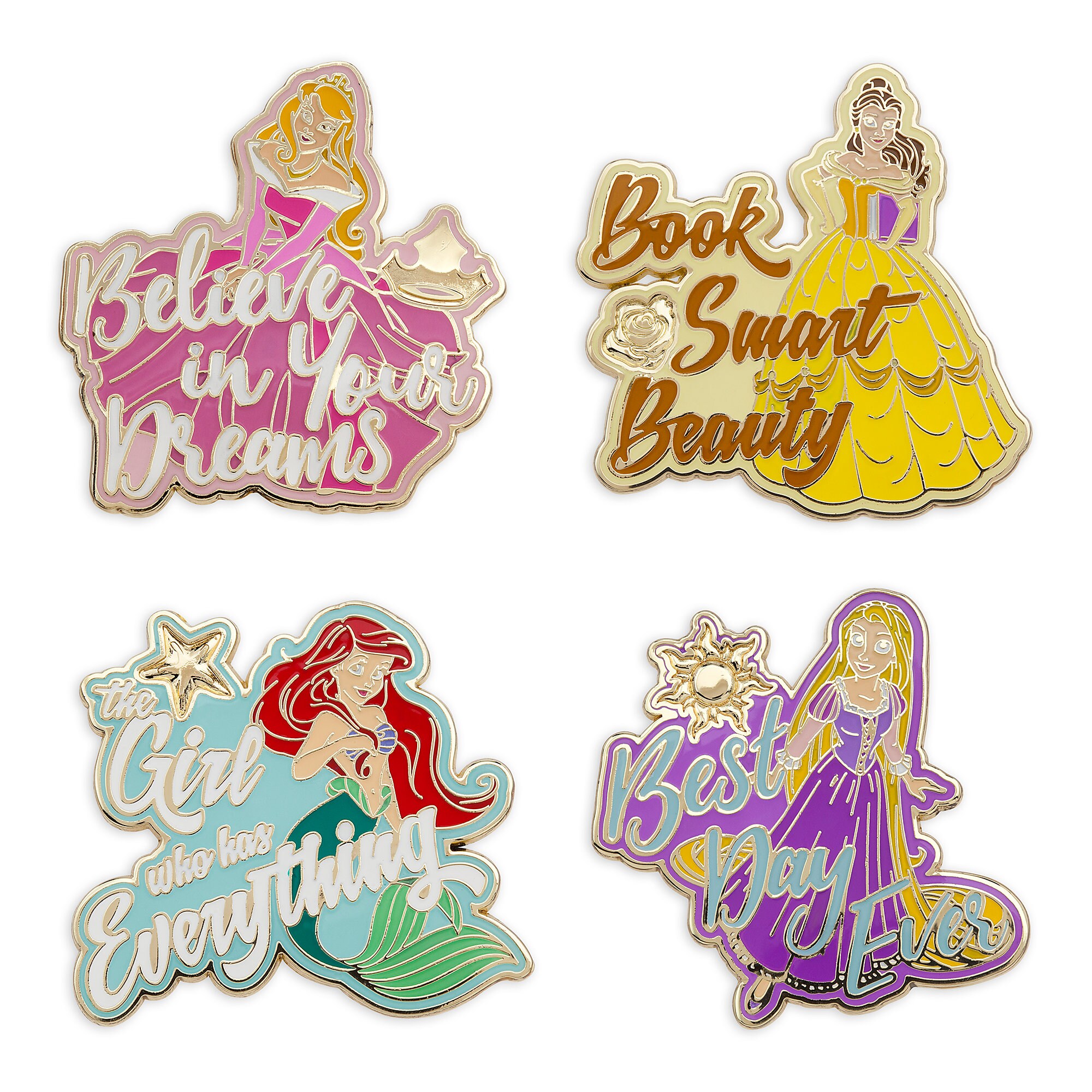 Disney Princess Pin Trading Booster Set