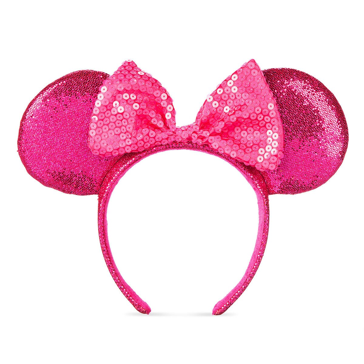 Product Image of Minnie Mouse Glitter and Sequin Ear Headband - Imagination Pink # 1