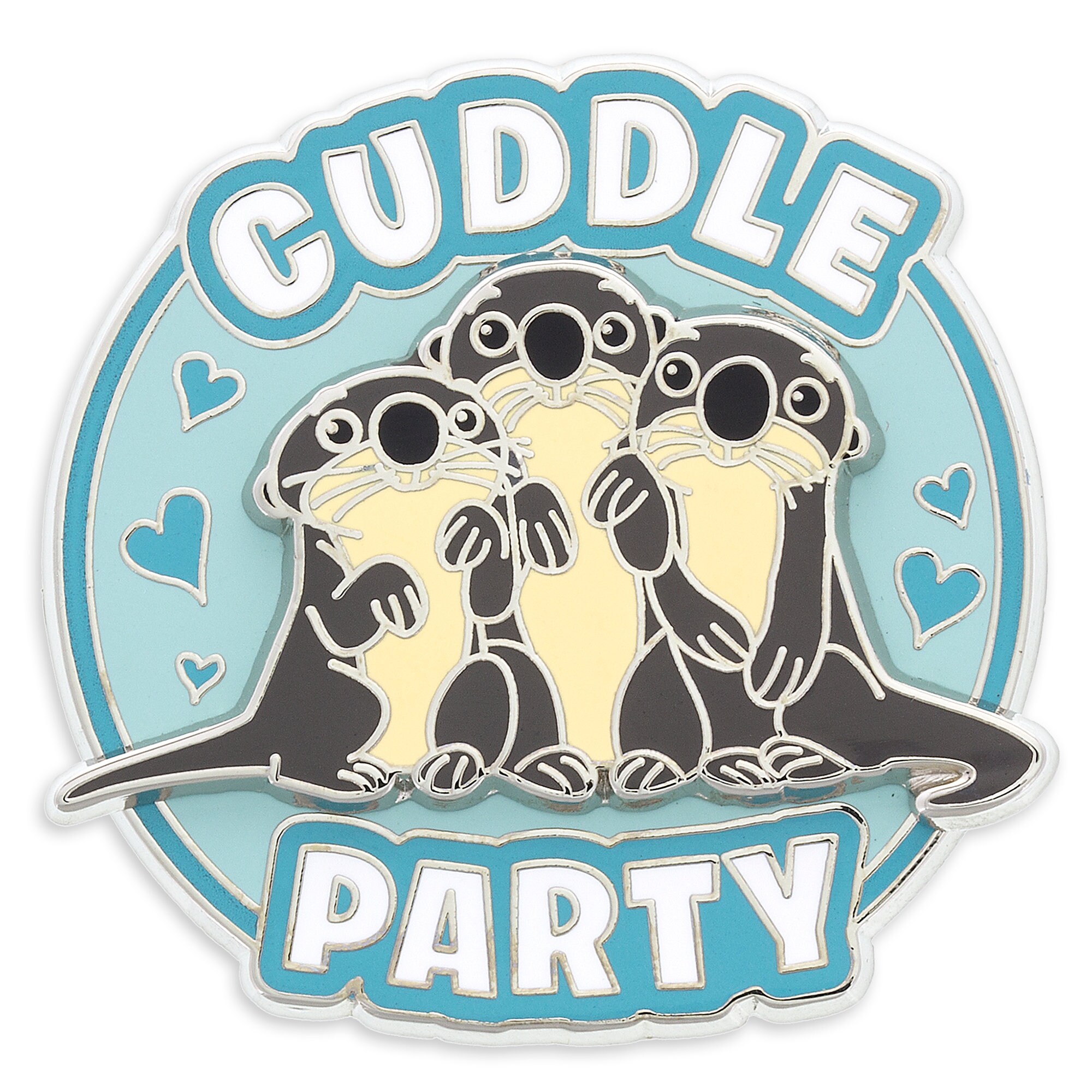 Otter Cuddle Party Pin - Finding Dory