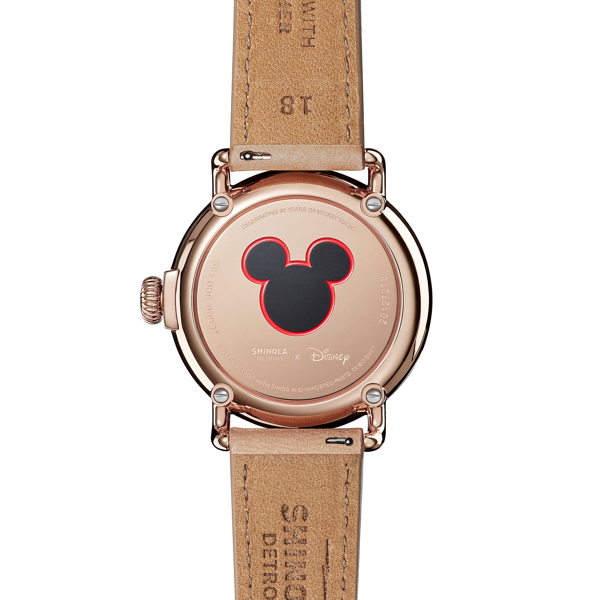 Mickey Mouse Silhouette Watch for Women by Shinola