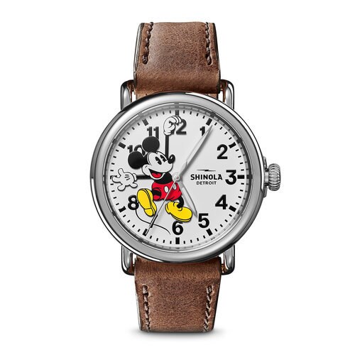 Mickey Mouse Hanging On Watch for Men by Shinola - Limited Edition ...