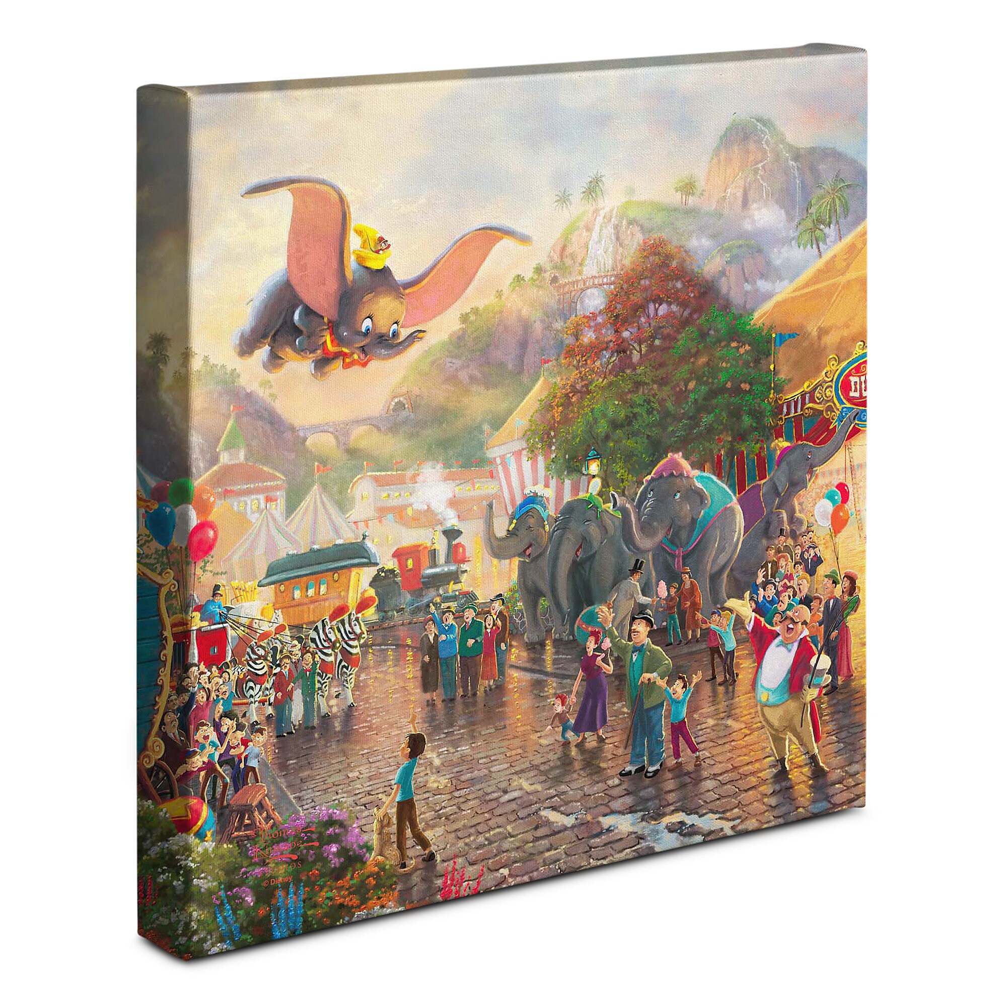 ''Dumbo'' Gallery Wrapped Canvas by Thomas Kinkade Studios